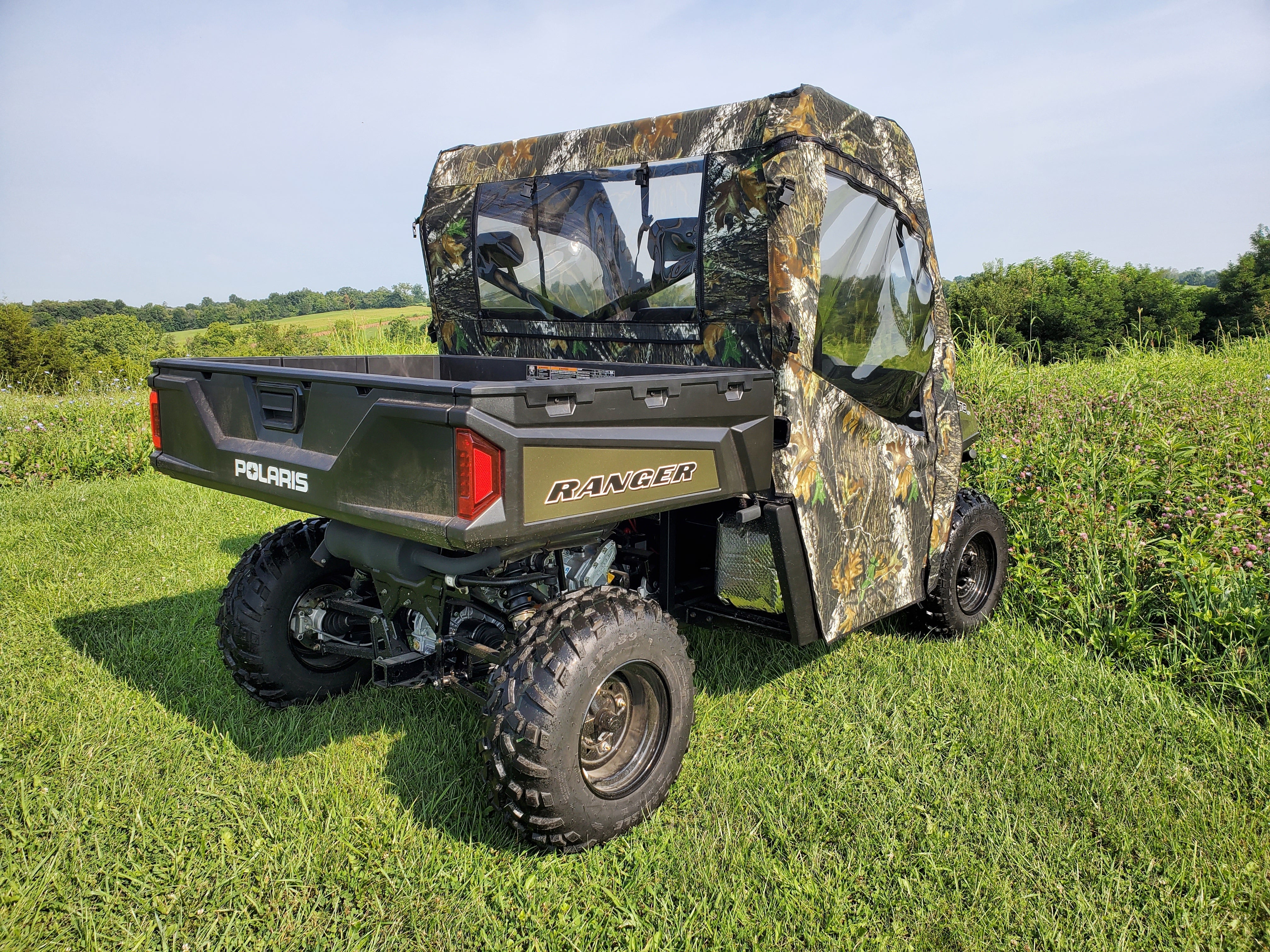 Photo of Polaris Ranger Full-Size 570 3-Passenger - Door/Rear Window Combo by 3 Star UTV - Premium Enclosures for UTVs / Side by Sides