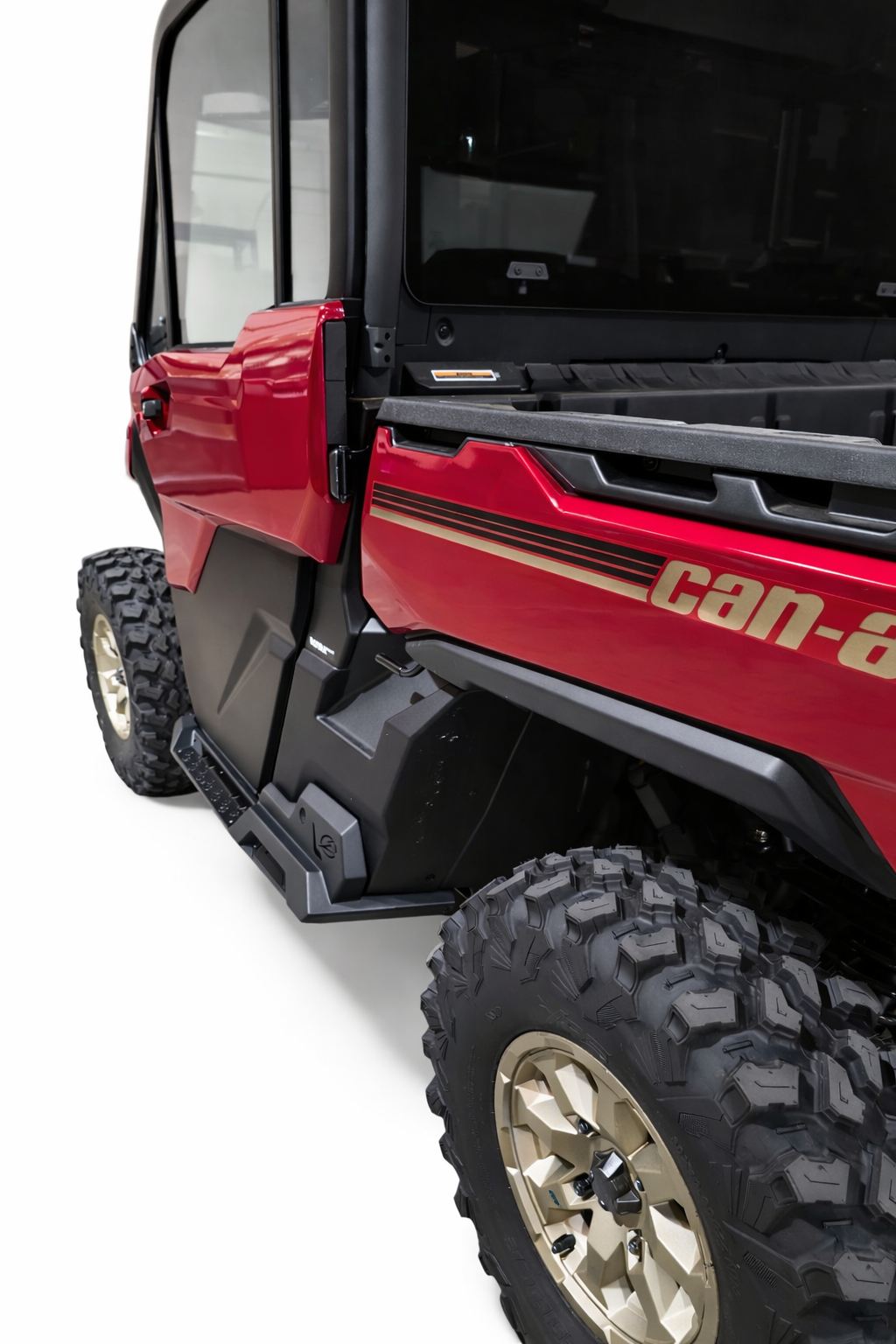 2016+ Can Am Defender HD10 Volt Rock Steps (2 Seat) - Elektric Offroad