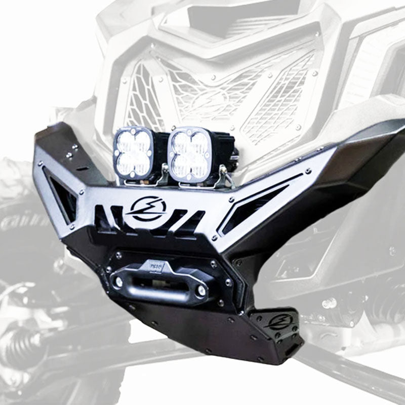 Photo of ELEKTRIC OFFROAD 2017-2024 Can Am X3 Maverick Volt Series Winch Front Bumper by Elektric Offroad Designs - Premium Bumpers for UTVs / Side by Sides