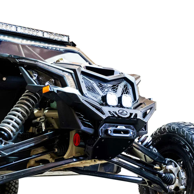 Photo of ELEKTRIC OFFROAD 2017-2024 Can Am X3 Maverick Volt Series Winch Front Bumper by Elektric Offroad Designs - Premium Bumpers for UTVs / Side by Sides