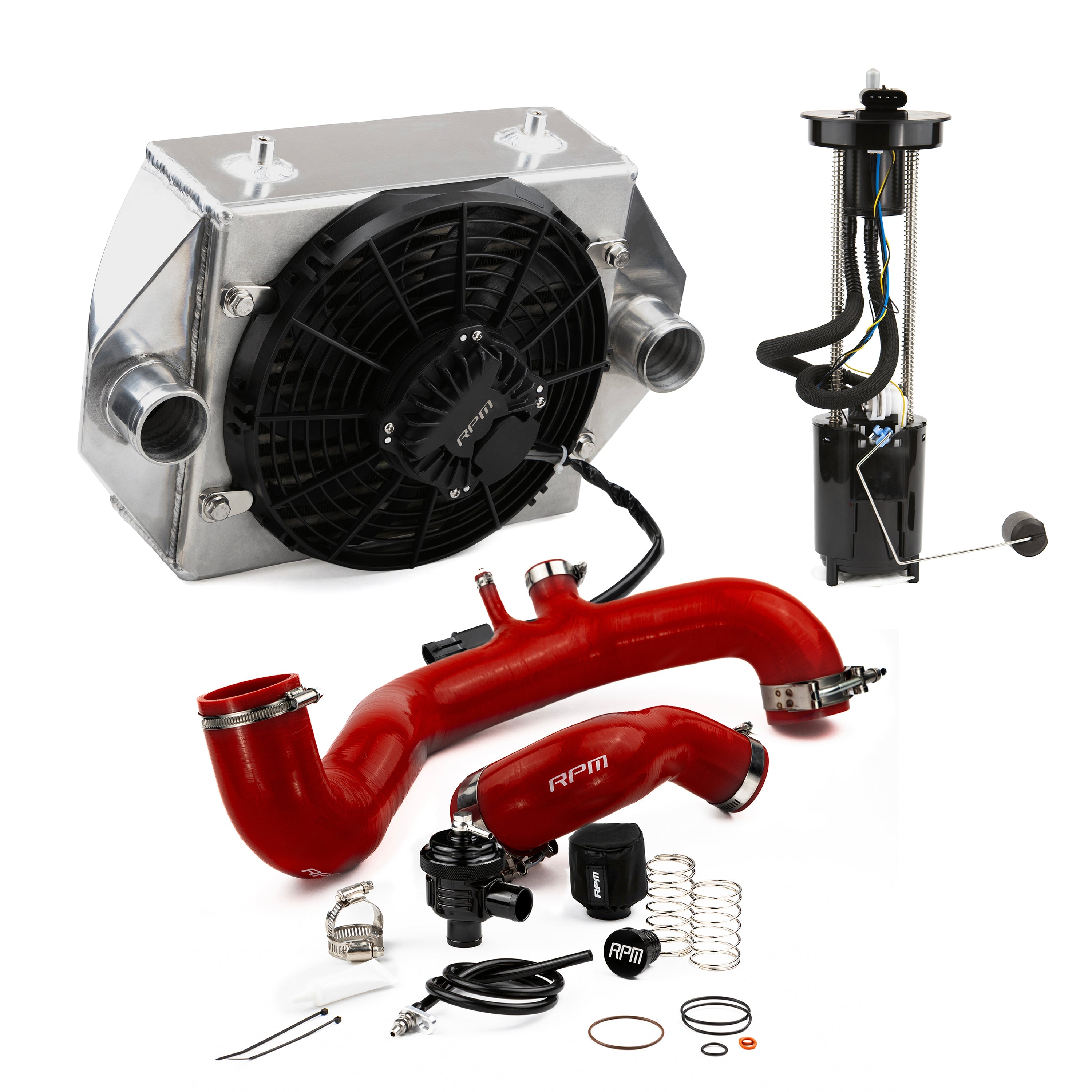 Photo of RPM SXS RPM 2017-2019 Can-Am X3 120HP to 170+HP Upgrade kit X3 Big Core Intercooler, Fuel Pump & Silicone by RPM SXS - Premium for UTVs / Side by Sides