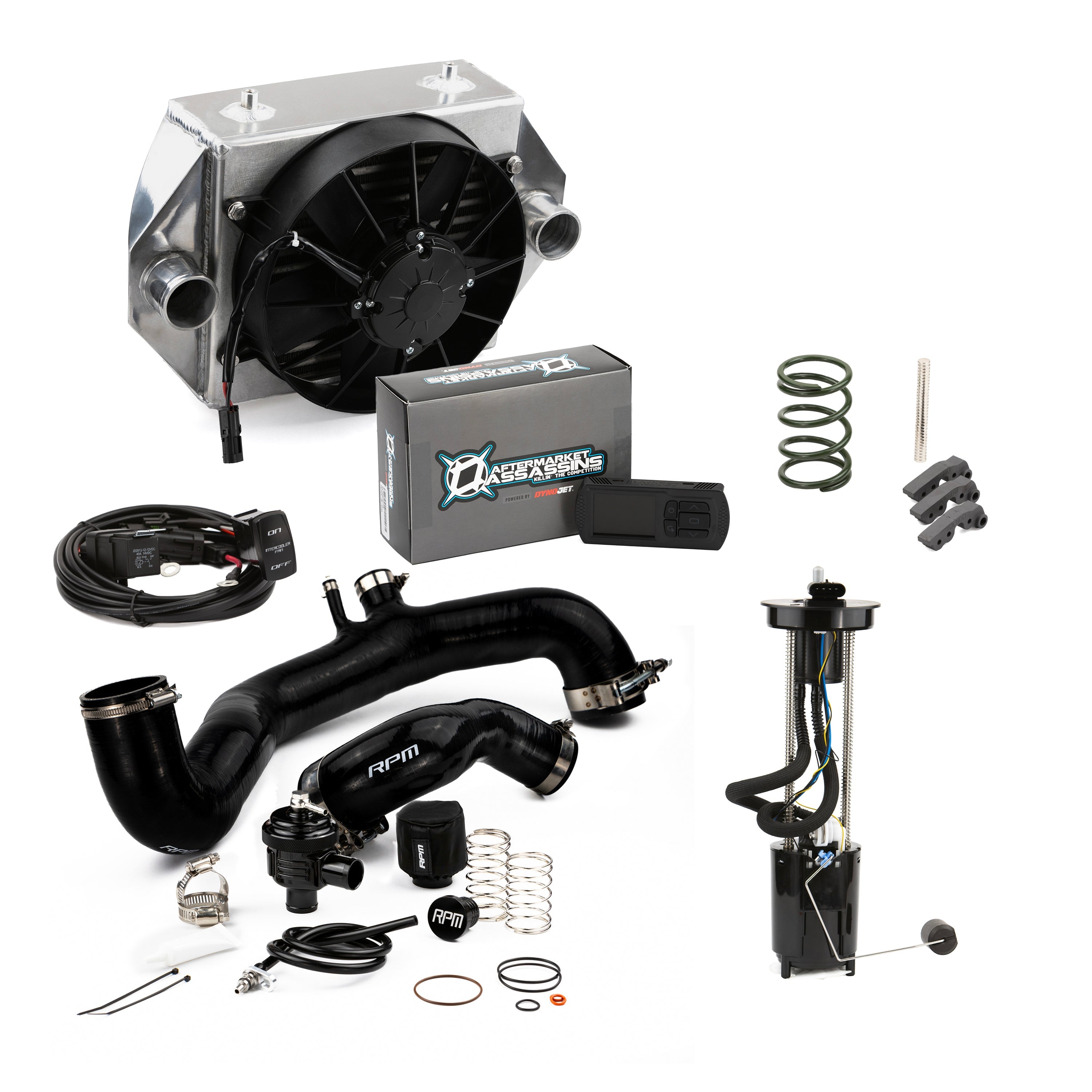 Photo of RPM SXS RPM 17-19 X3 120HP to 205HP COMPLETE Upgrade Kit X3 Big Core Intercooler Kit + TUNER by RPM SXS - Premium for UTVs / Side by Sides