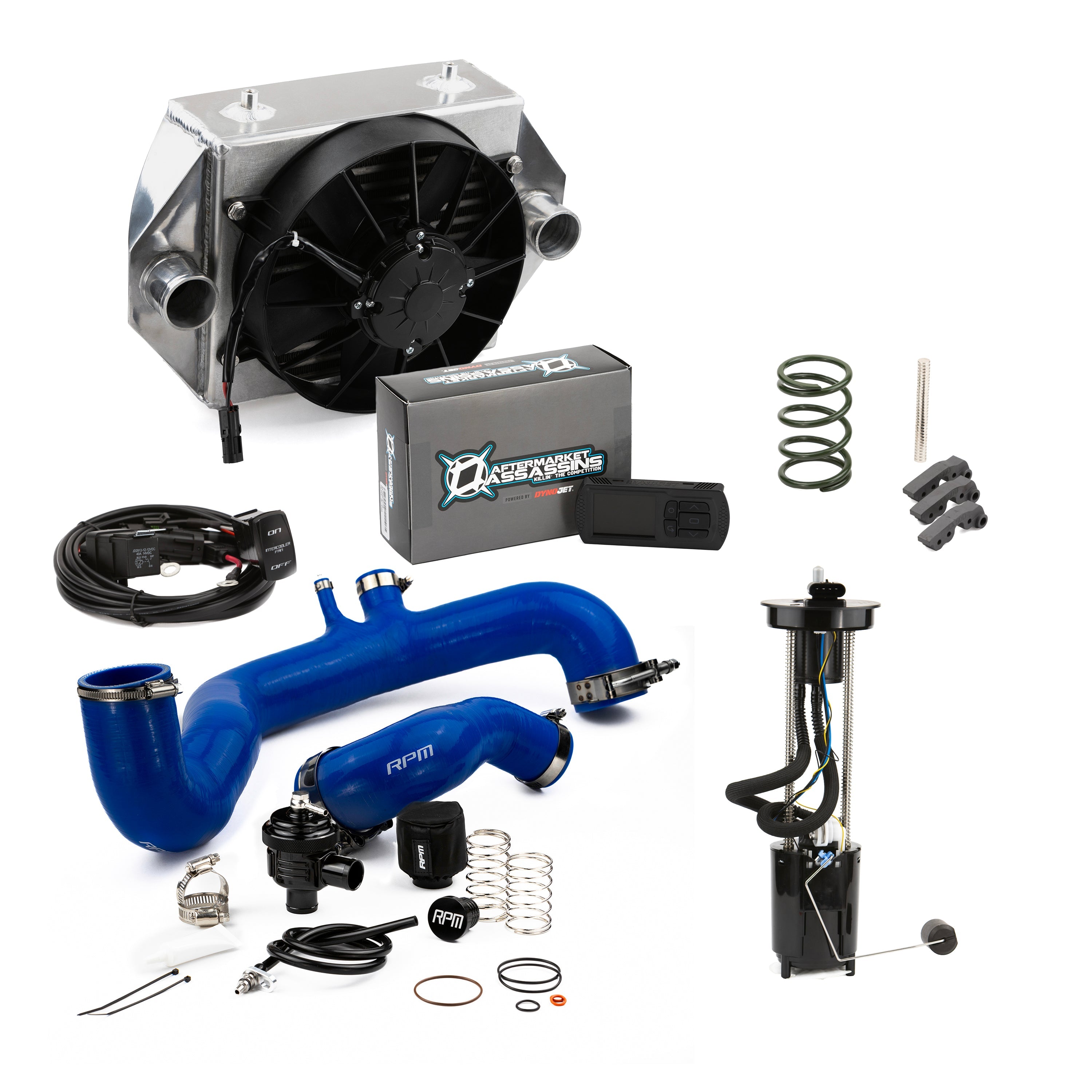 Photo of RPM SXS RPM 17-19 X3 120HP to 205HP COMPLETE Upgrade Kit X3 Big Core Intercooler Kit + TUNER by RPM SXS - Premium for UTVs / Side by Sides