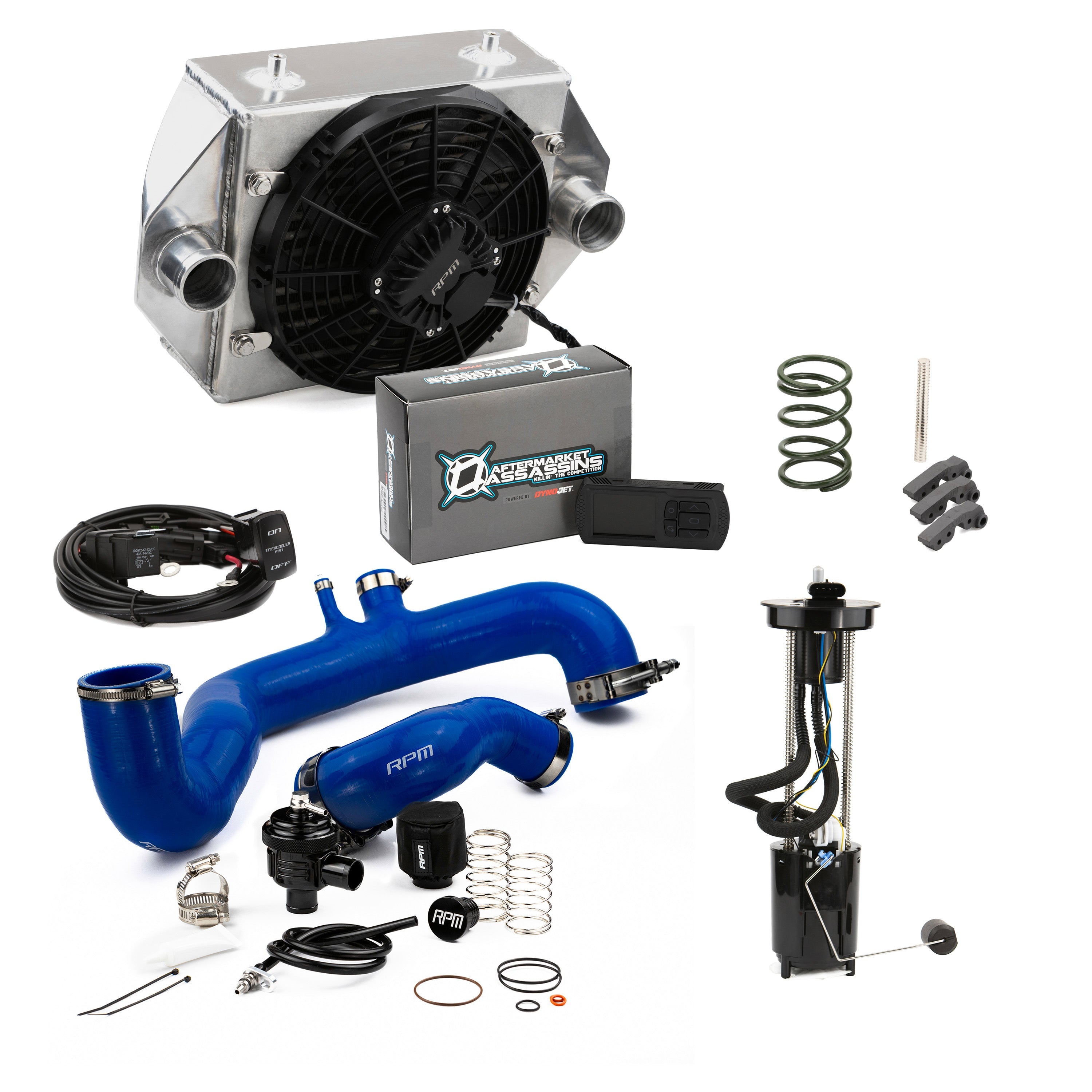 Photo of RPM SXS RPM 17-19 X3 120HP to 205HP COMPLETE Upgrade Kit X3 Big Core Intercooler Kit + TUNER by RPM SXS - Premium for UTVs / Side by Sides
