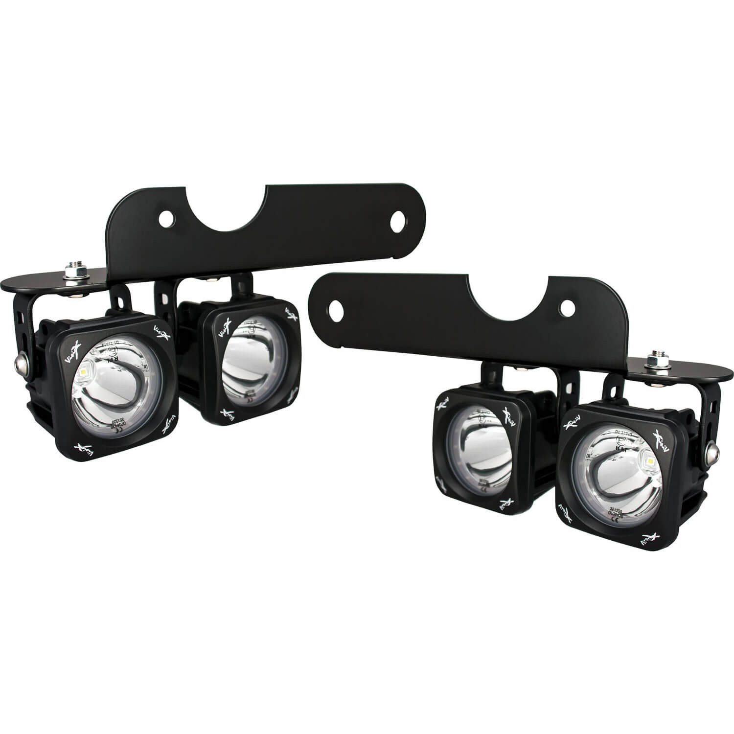 Photo of 2017-2020 Ford Raptor LED Fog Light Kit (Optimus Lights) by Vision X Off-Road - Premium Vehicle Specific Kit for UTVs / Side by Sides