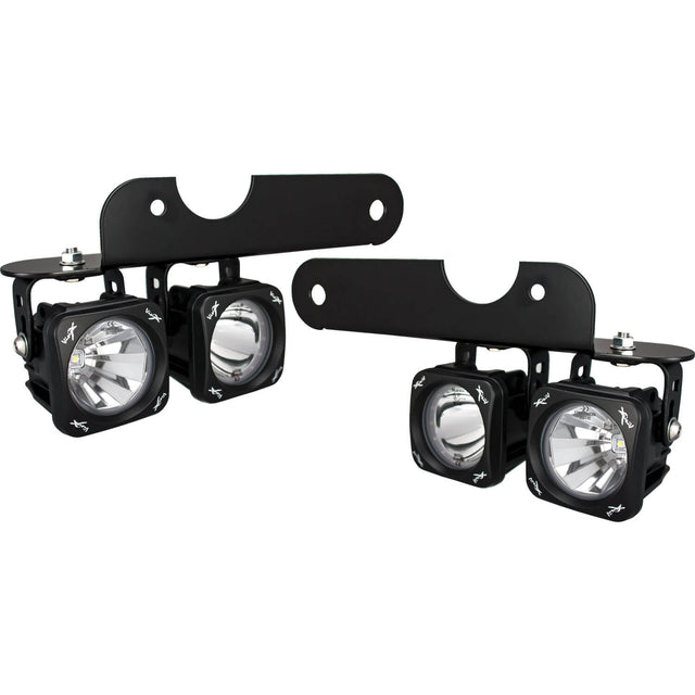 Photo of 2017-2020 Ford Raptor LED Halo Fog Light Kit (Mixed Beam Optimus Lights) by Vision X Off-Road - Premium Vehicle Specific Kit for UTVs / Side by Sides