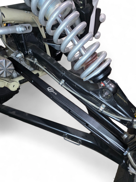 2017+ Can-Am Maverick X3 Billet Tie Rods - Black Anodized (RS 72" Model Only)
