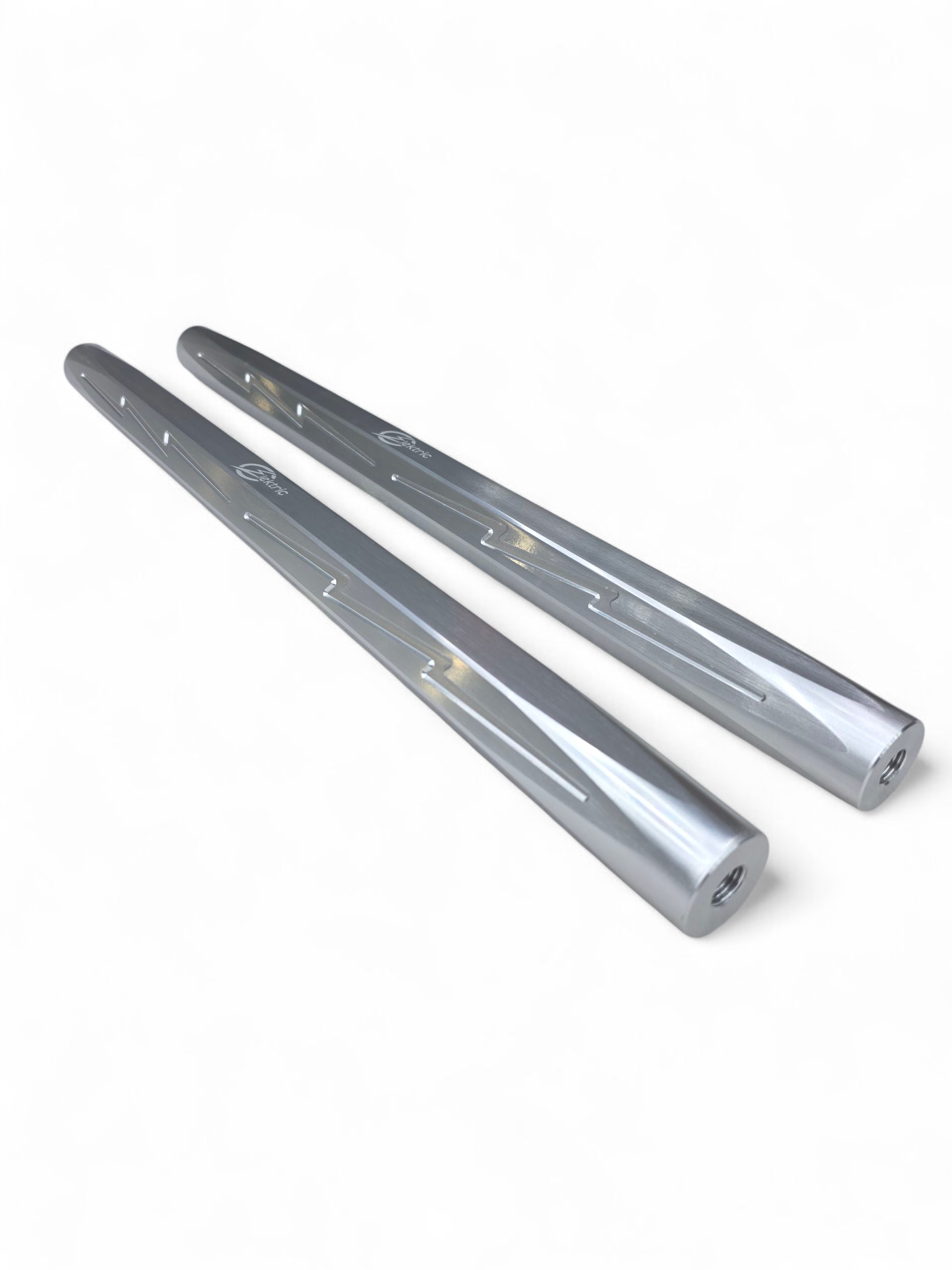 Elektric Offroad - 2017+ Can Am X3 Maverick Billet Tie Rods Anodized Clear (RS 72" Model Only)