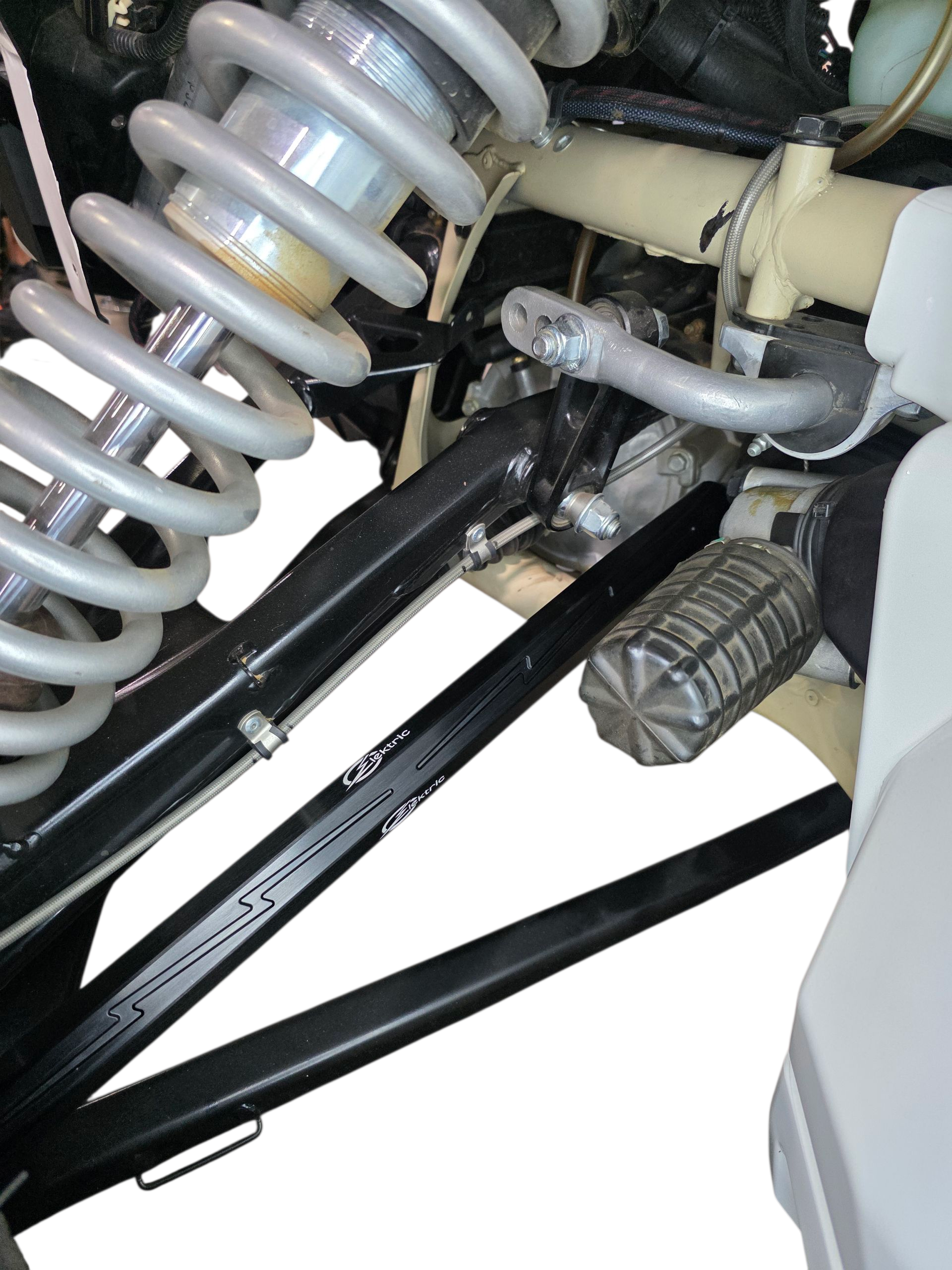 Elektric Offroad - 2017+ Can Am X3 Maverick Billet Tie Rods Anodized Black (RS 72" Model Only)