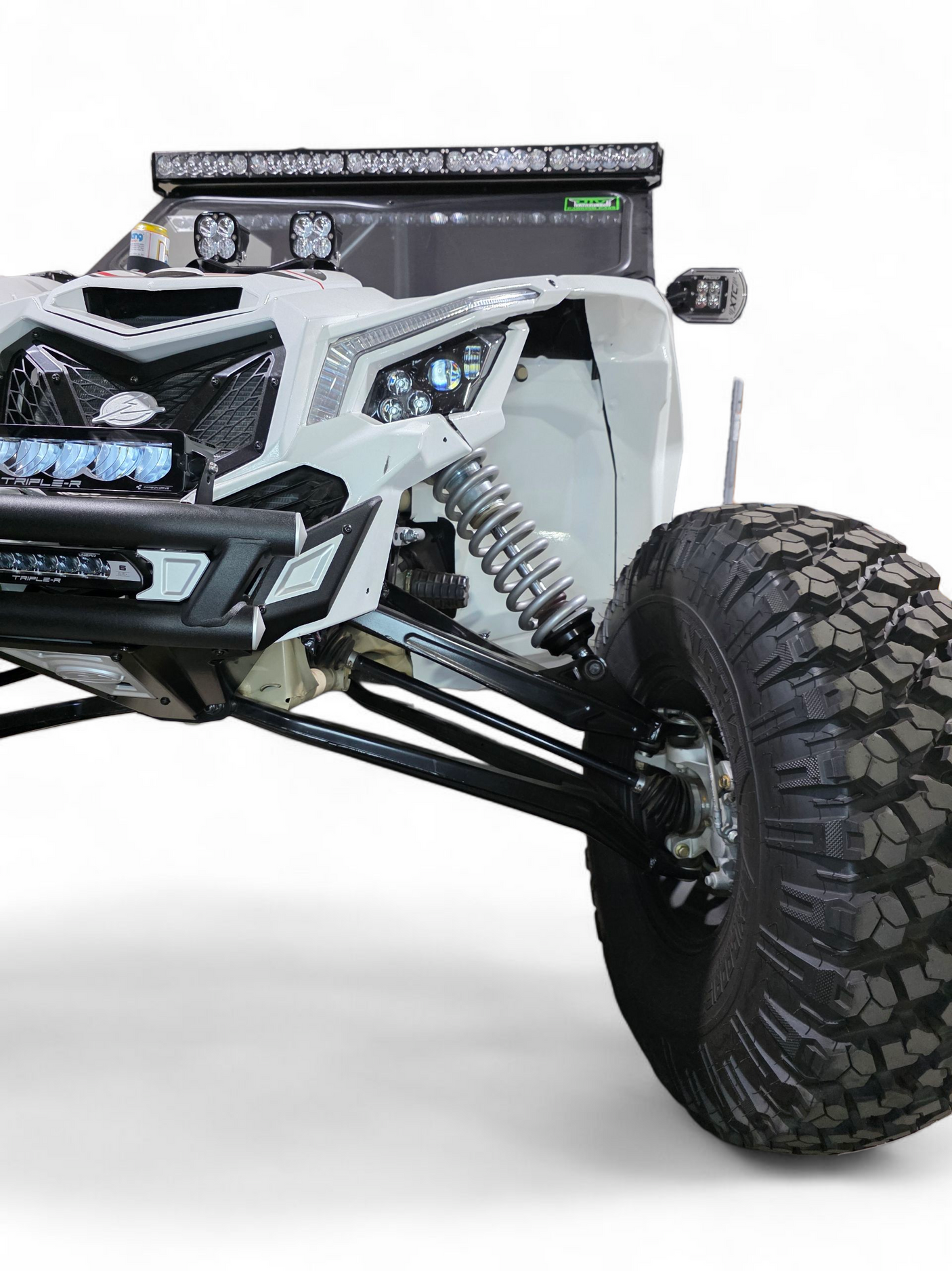 2017+ Can-Am Maverick X3 Billet Tie Rods - Anodized Black (RS 72" Model Only)