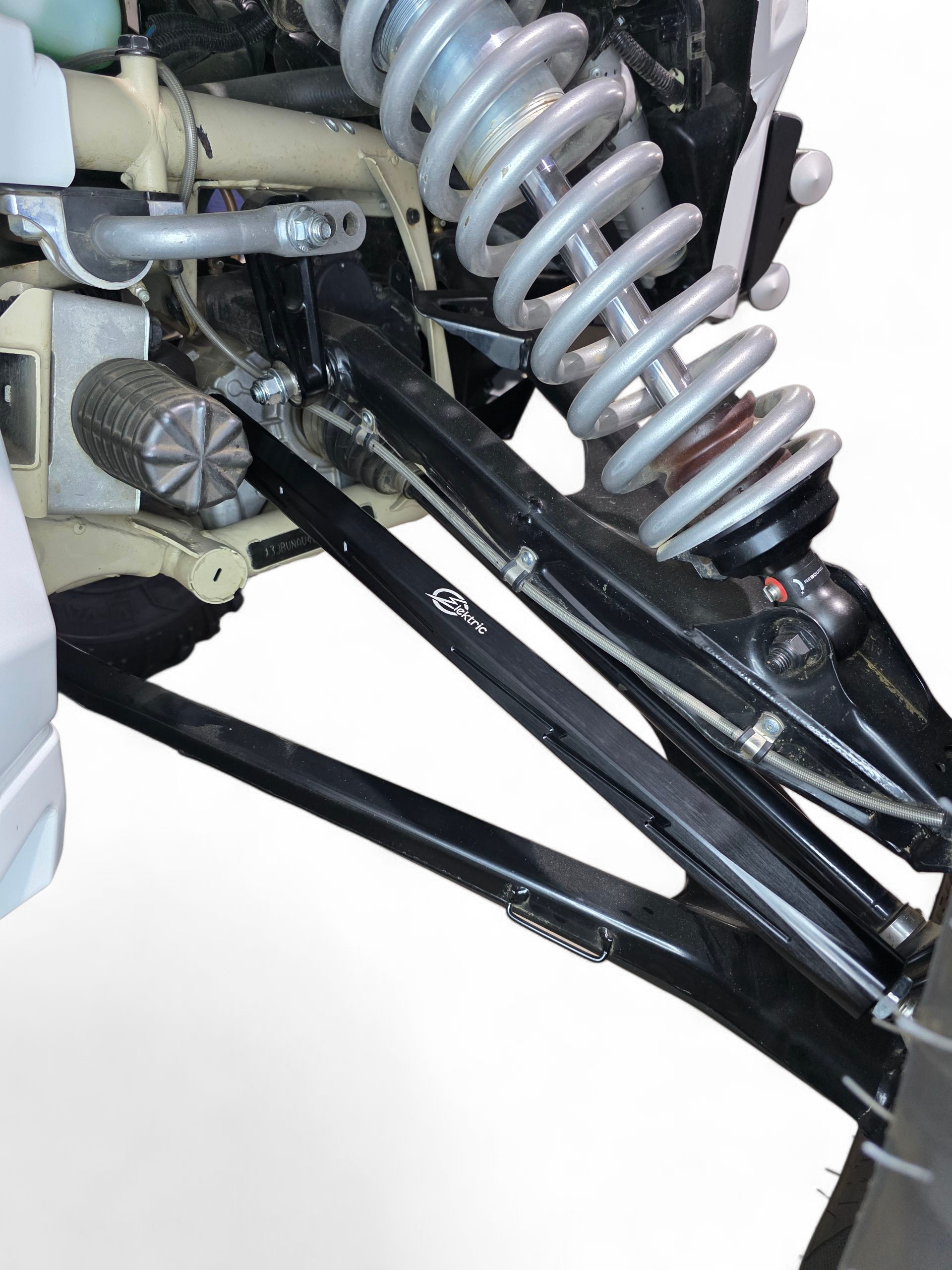 Elektric Offroad - 2017+ Can Am X3 Maverick Billet Tie Rods Anodized Black (RS 72" Model Only)