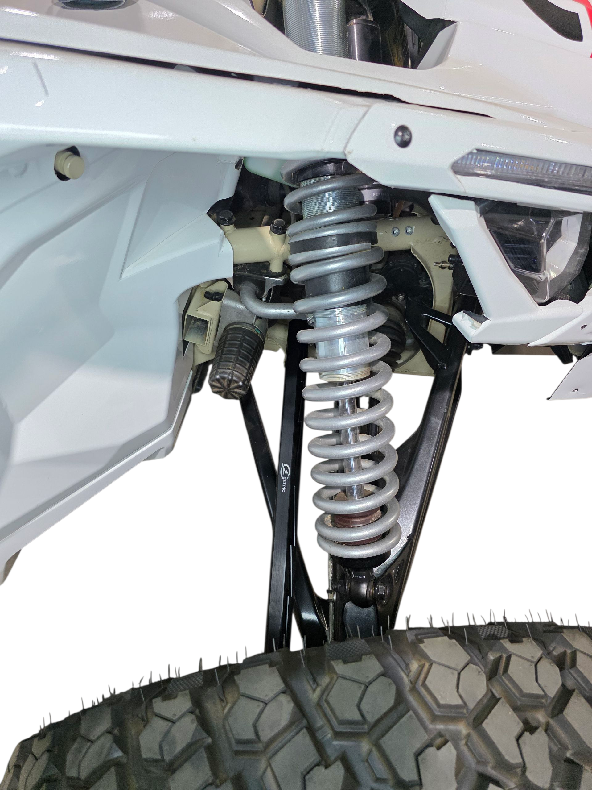 Elektric Offroad - 2017+ Can Am X3 Maverick Billet Tie Rods Anodized Black (RS 72" Model Only)