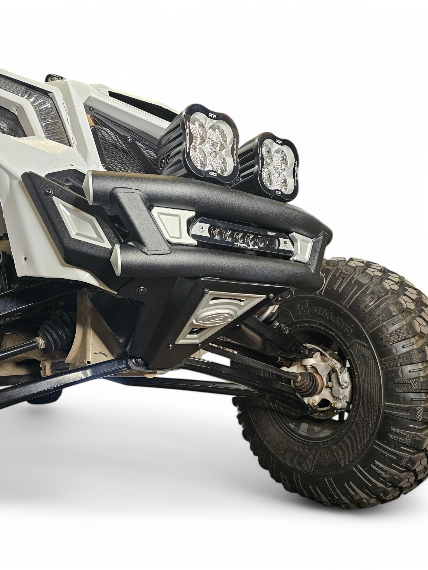 Photo of 2017 + Can-Am X3 Maverick Amp Front Bumper by Elektric Offroad - Premium 2017+ Can Am X3 Maverick Volt Front Winch Bumper for UTVs / Side by Sides
