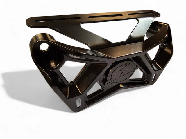 Photo of ELEKTRIC OFFROAD 2017 to Current Can Am X3 Maverick Upper Shock Mount Brace with adjustable light mount bracket with Black finish by Elektric Offroad Designs - Premium ACCESSORIES for UTVs / Side by Sides
