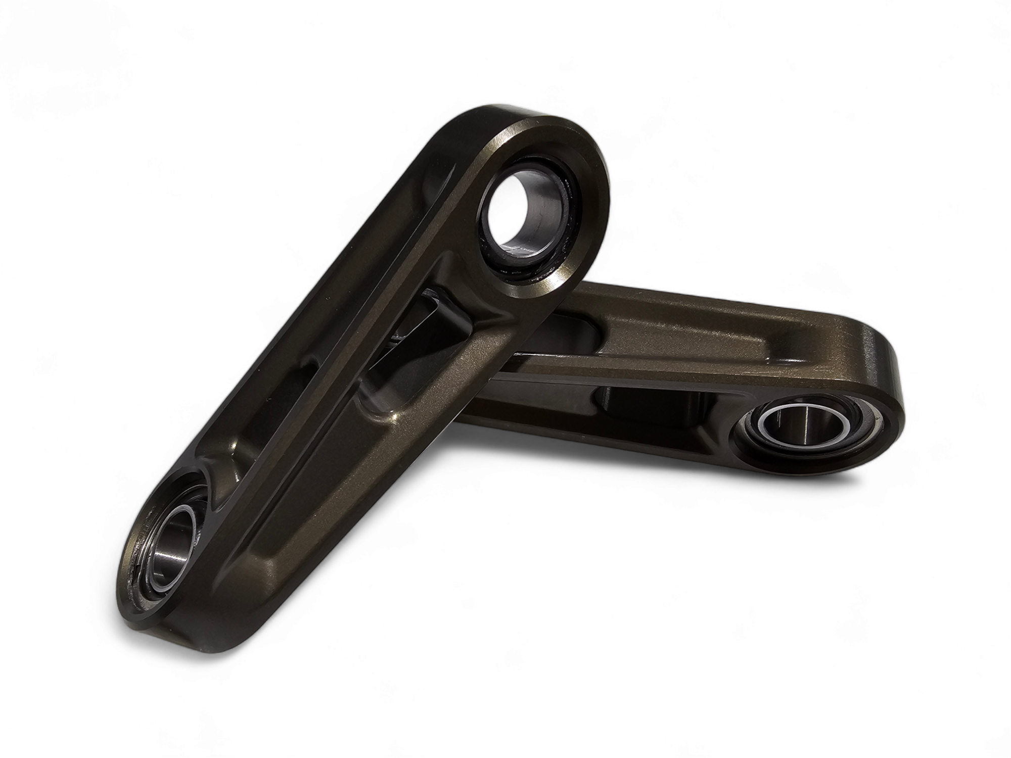 Photo of 2017 to Current Can Am X3 Maverick Volt Front Sway Bar Links with Gunmetal Finish by Elektric Offroad - Premium 2017+ Can Am X3 Maverick Volt Front Winch Bumper for UTVs / Side by Sides