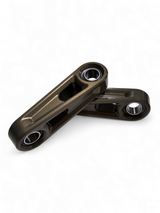Photo of Elektric Offroad EOD 2017 to Current Can Am X3 Maverick Volt Front Sway Bar Links with Gun Metal Finish by Elektric Offroad - Premium Sway Bars & Links for UTVs / Side by Sides