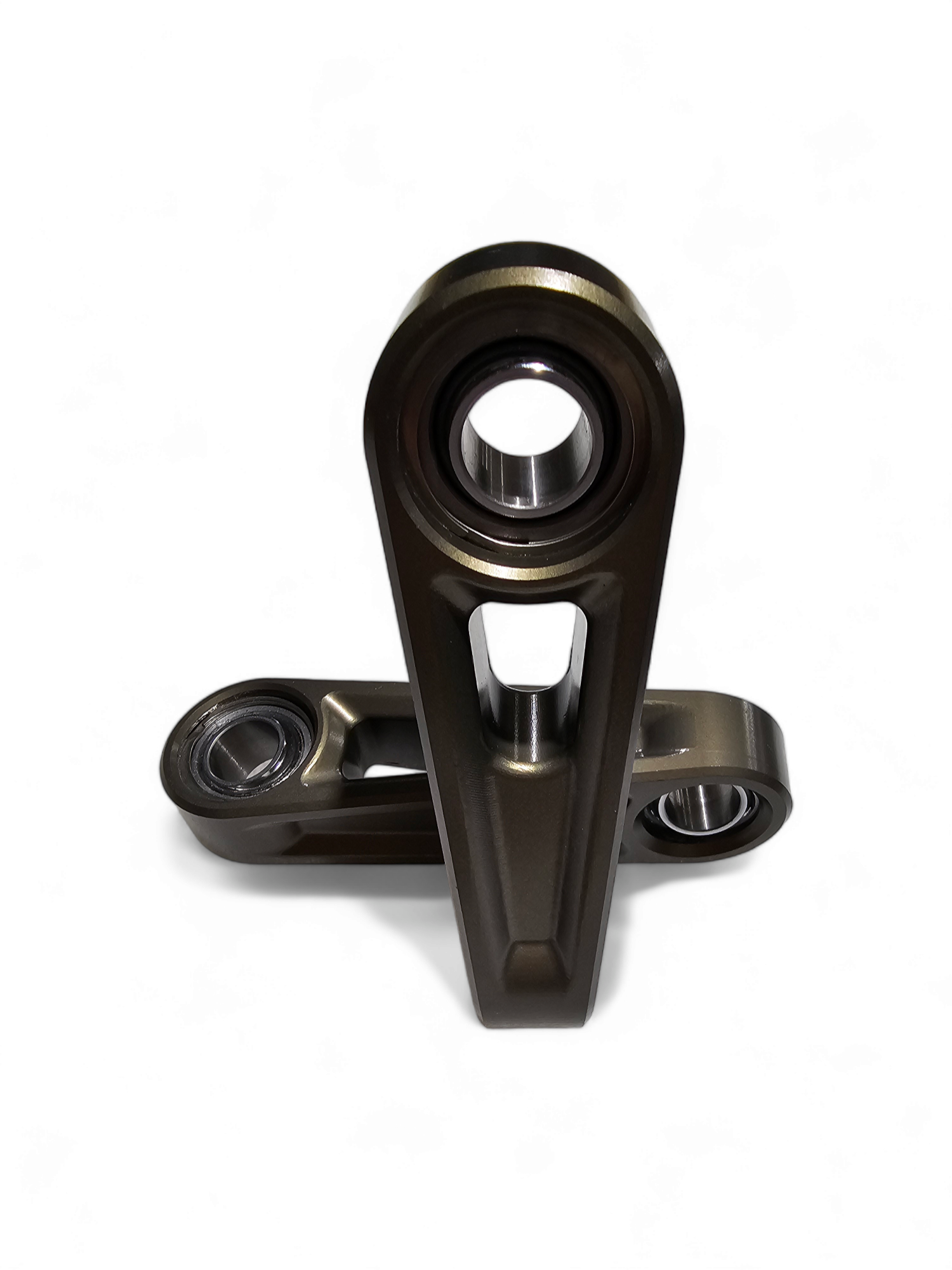 Photo of 2017 to Current Can Am X3 Maverick Volt Front Sway Bar Links with Gunmetal Finish by Elektric Offroad - Premium 2017+ Can Am X3 Maverick Volt Front Winch Bumper for UTVs / Side by Sides