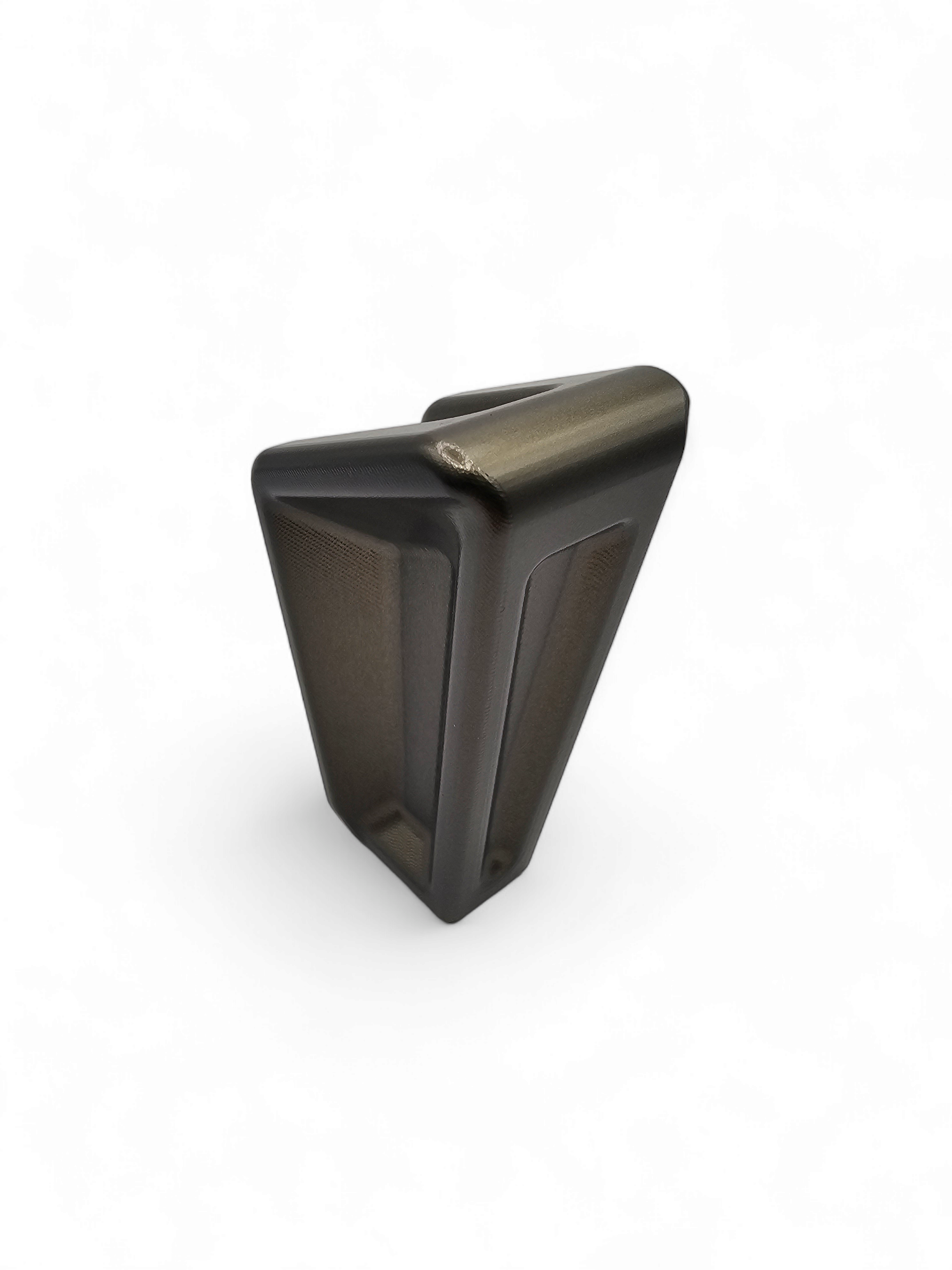 Photo of 2017 to Current Can-Am X3 Maverick EOD Shift Knob Anodized Gun Metal Finish by Elektric Offroad - Premium 2017+ Can Am X3 Maverick EOD Radius Rod Plate with Tow Hook Black for UTVs / Side by Sides