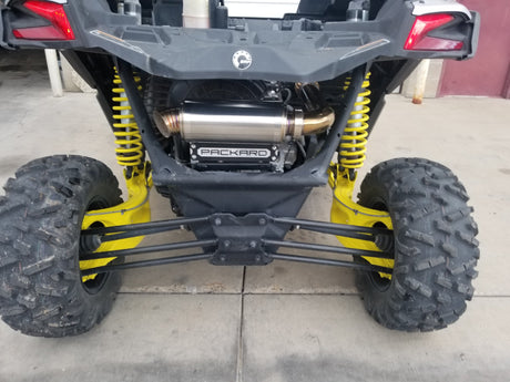 Photo of Packard Performance 3" Turbo Back Exhaust (Dual Muffler) for Can-Am X3 by Packard Performance - Premium for UTVs / Side by Sides