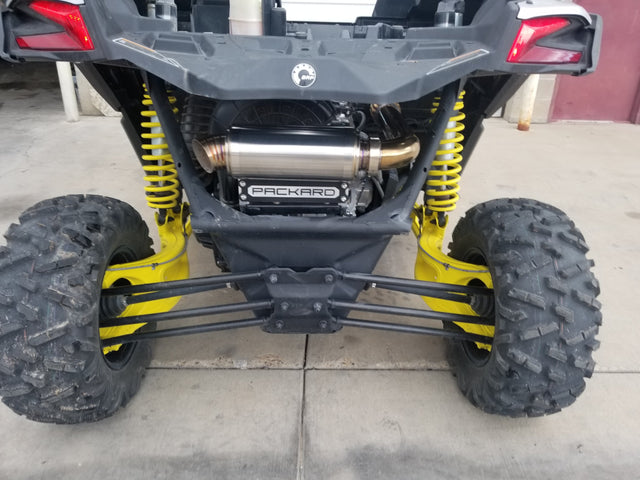 Photo of Packard Performance 3" Turbo Back Exhaust (Dual Muffler) for Can-Am X3 by Packard Performance Dealer - Premium Performance for UTVs / Side by Sides