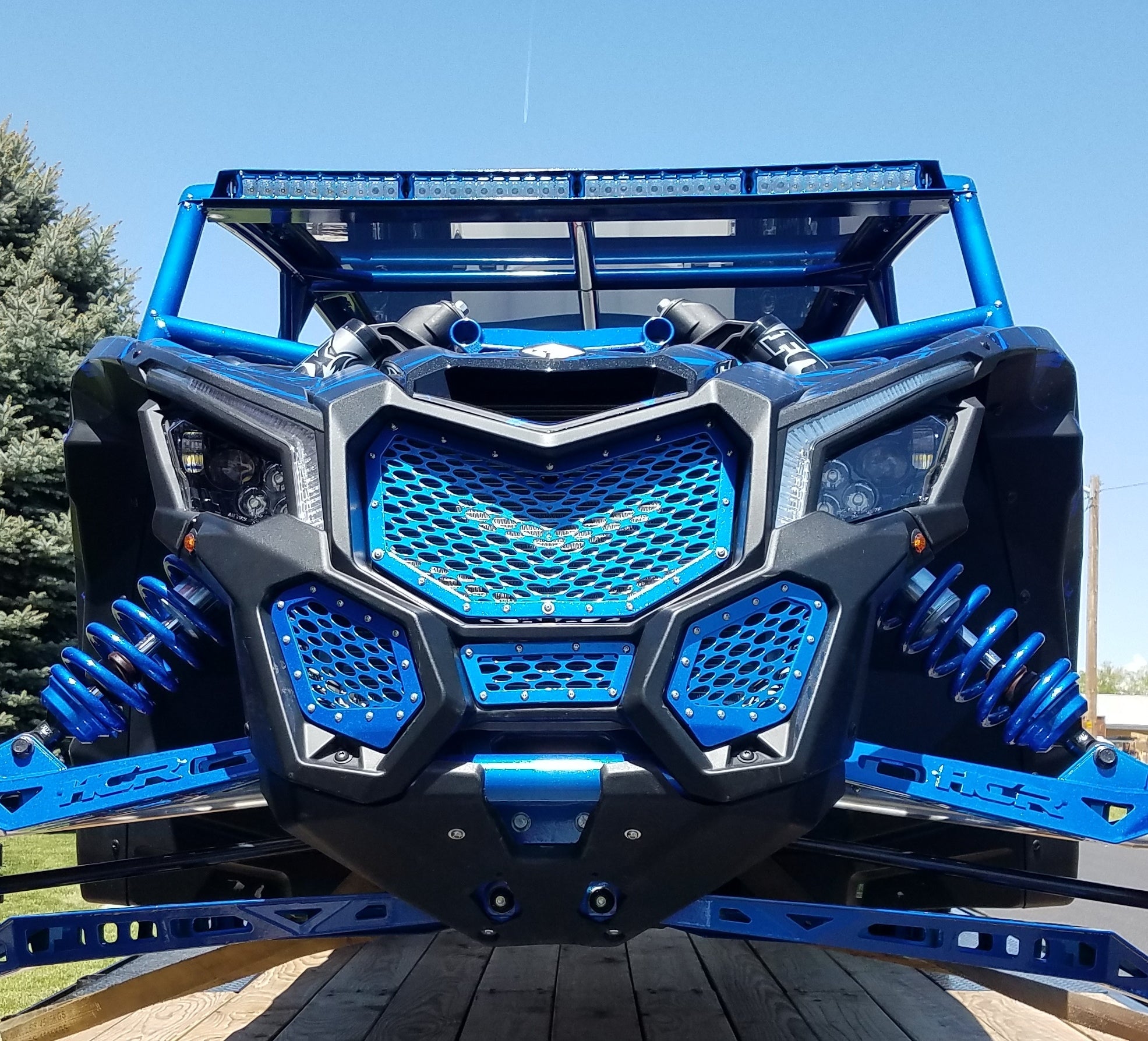 Photo of CanAm X3 Grille by RSK / Rebel Style Kustoms - Premium for UTVs / Side by Sides