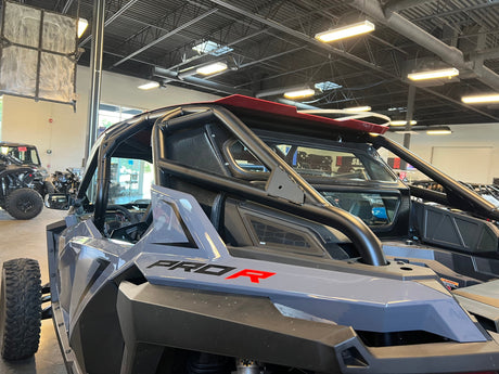 Photo of POLARIS RZR PRO R REAR WINDSHIELD 2022-24 by Dirt Warrior Accessories - Premium WINDSHIELD for UTVs / Side by Sides