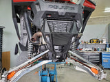 HCR Pro XP rear suspension and radius rod plate assembly