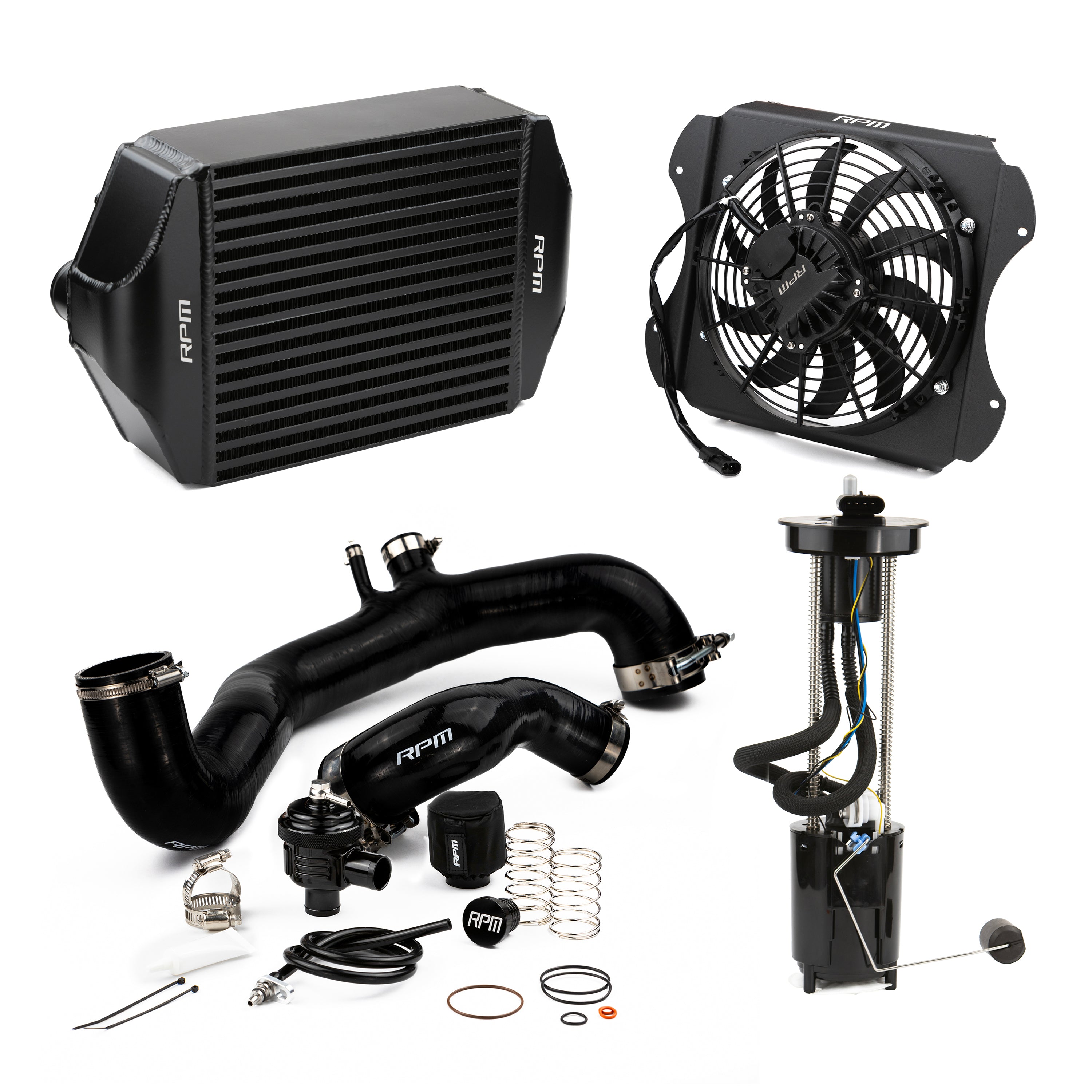Photo of RPM SXS RPM 2020-2025 Can-Am X3 120HP to 190+HP Big Core Intercooler Upgrade Kit + Fan, Silicone, & BOV by RPM SXS - Premium for UTVs / Side by Sides