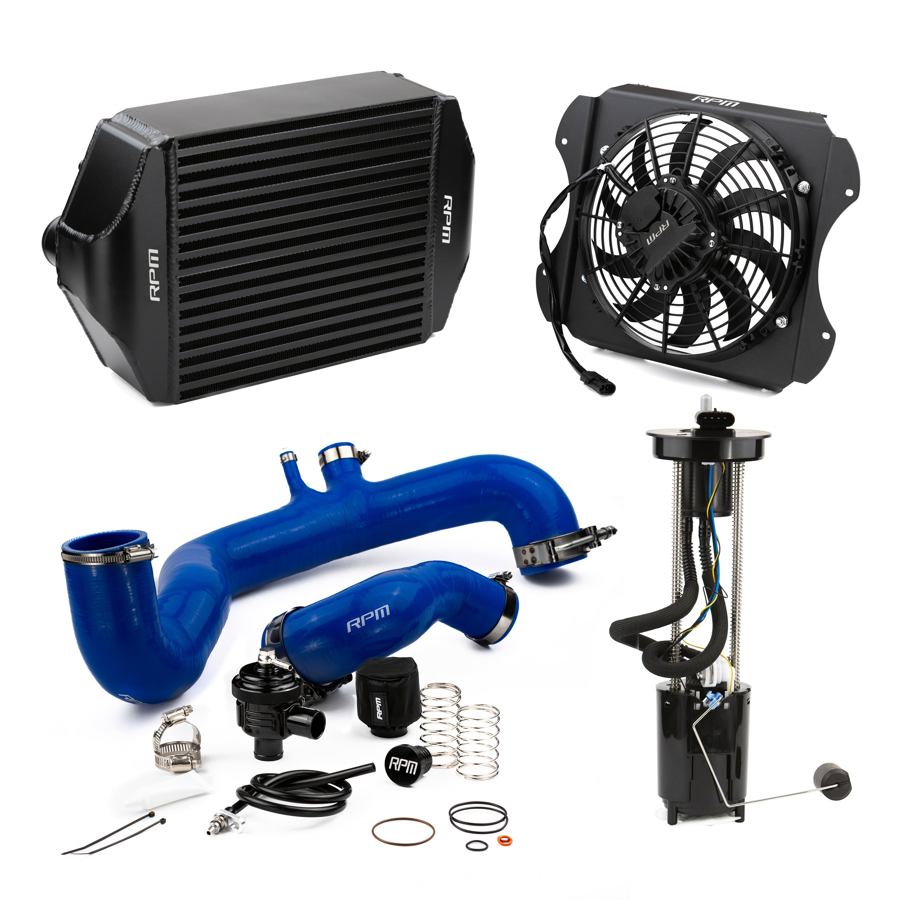 Photo of RPM SXS RPM 2020-2025 Can-Am X3 120HP to 190+HP Big Core Intercooler Upgrade Kit + Fan, Silicone, & BOV by RPM SXS - Premium for UTVs / Side by Sides