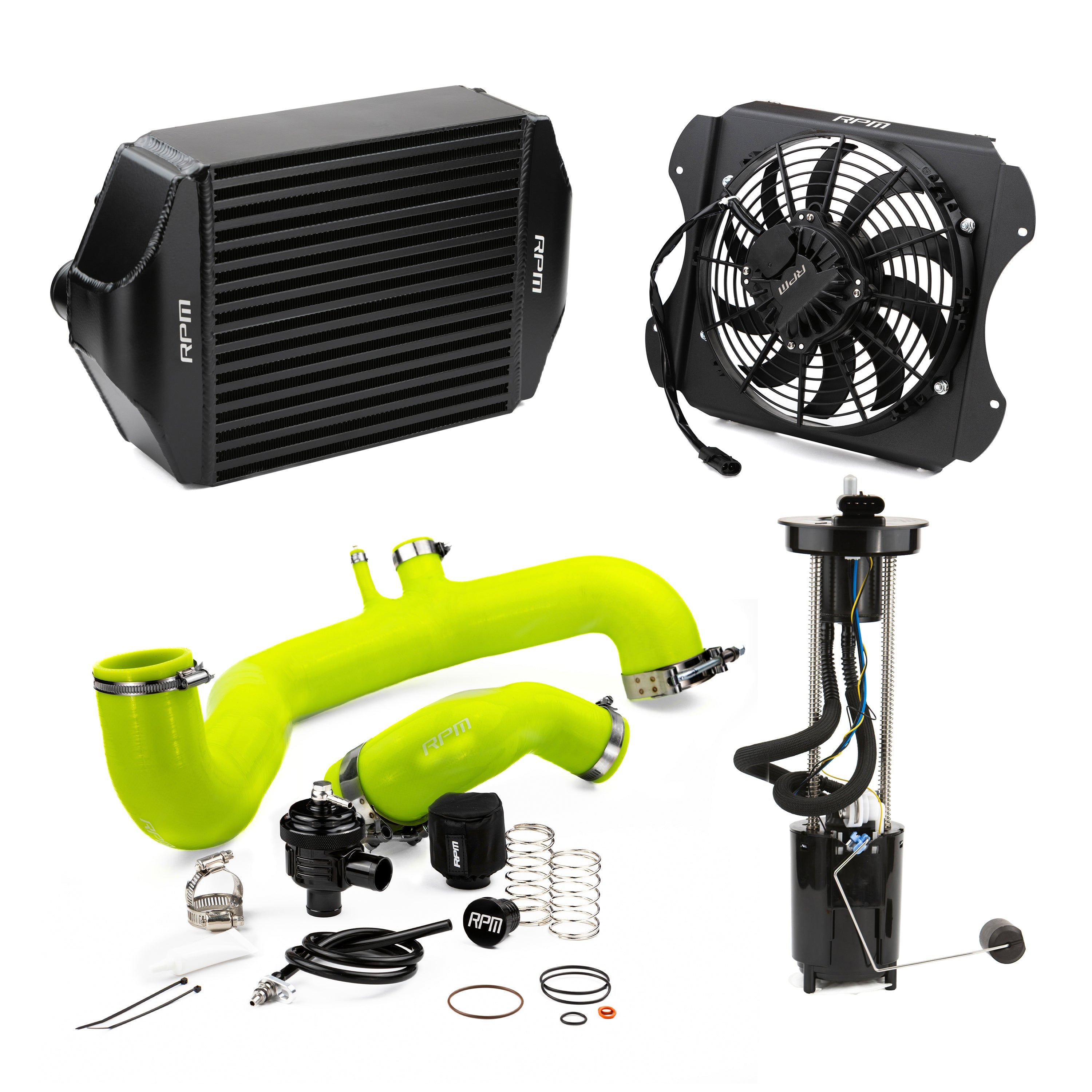 Photo of RPM SXS RPM 2020-2025 Can-Am X3 120HP to 190+HP Big Core Intercooler Upgrade Kit + Fan, Silicone, & BOV by RPM SXS - Premium for UTVs / Side by Sides