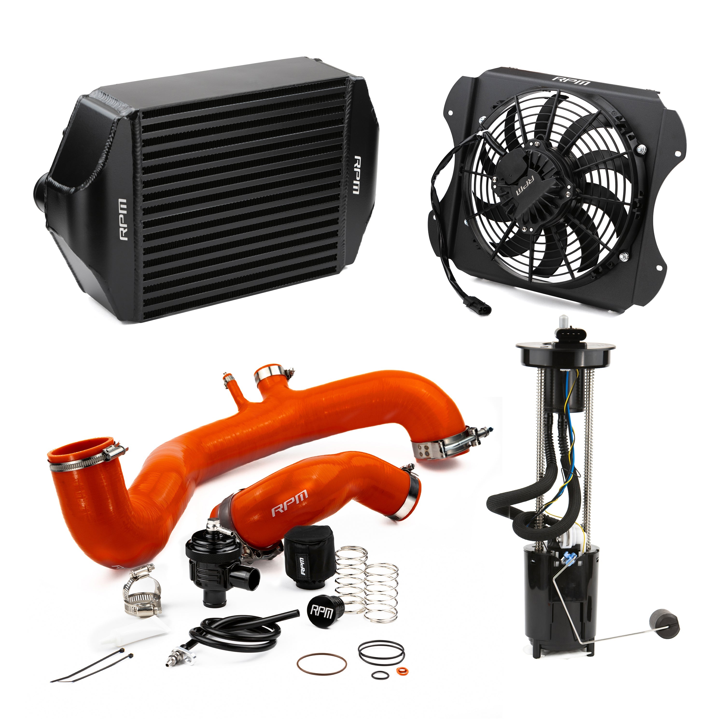 Photo of RPM SXS RPM 2020-2025 Can-Am X3 120HP to 190+HP Big Core Intercooler Upgrade Kit + Fan, Silicone, & BOV by RPM SXS - Premium for UTVs / Side by Sides