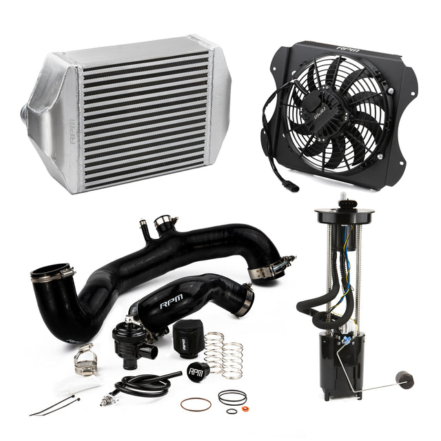 Photo of RPM SXS RPM 2020-2025 Can-Am X3 120HP to 190+HP Big Core Intercooler Upgrade Kit + Fan, Silicone, & BOV by RPM SXS - Premium for UTVs / Side by Sides