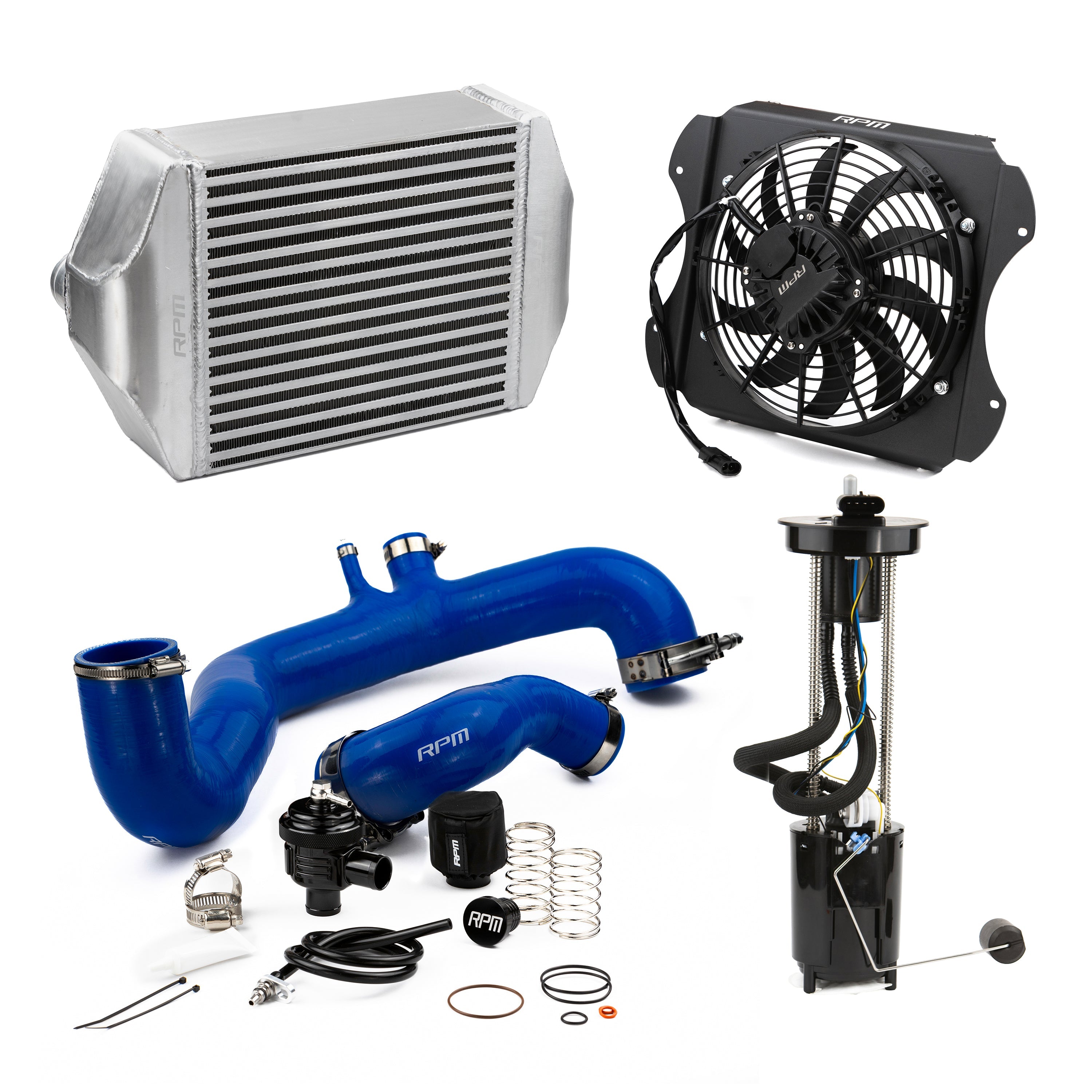 Photo of RPM SXS RPM 2020-2025 Can-Am X3 120HP to 190+HP Big Core Intercooler Upgrade Kit + Fan, Silicone, & BOV by RPM SXS - Premium for UTVs / Side by Sides
