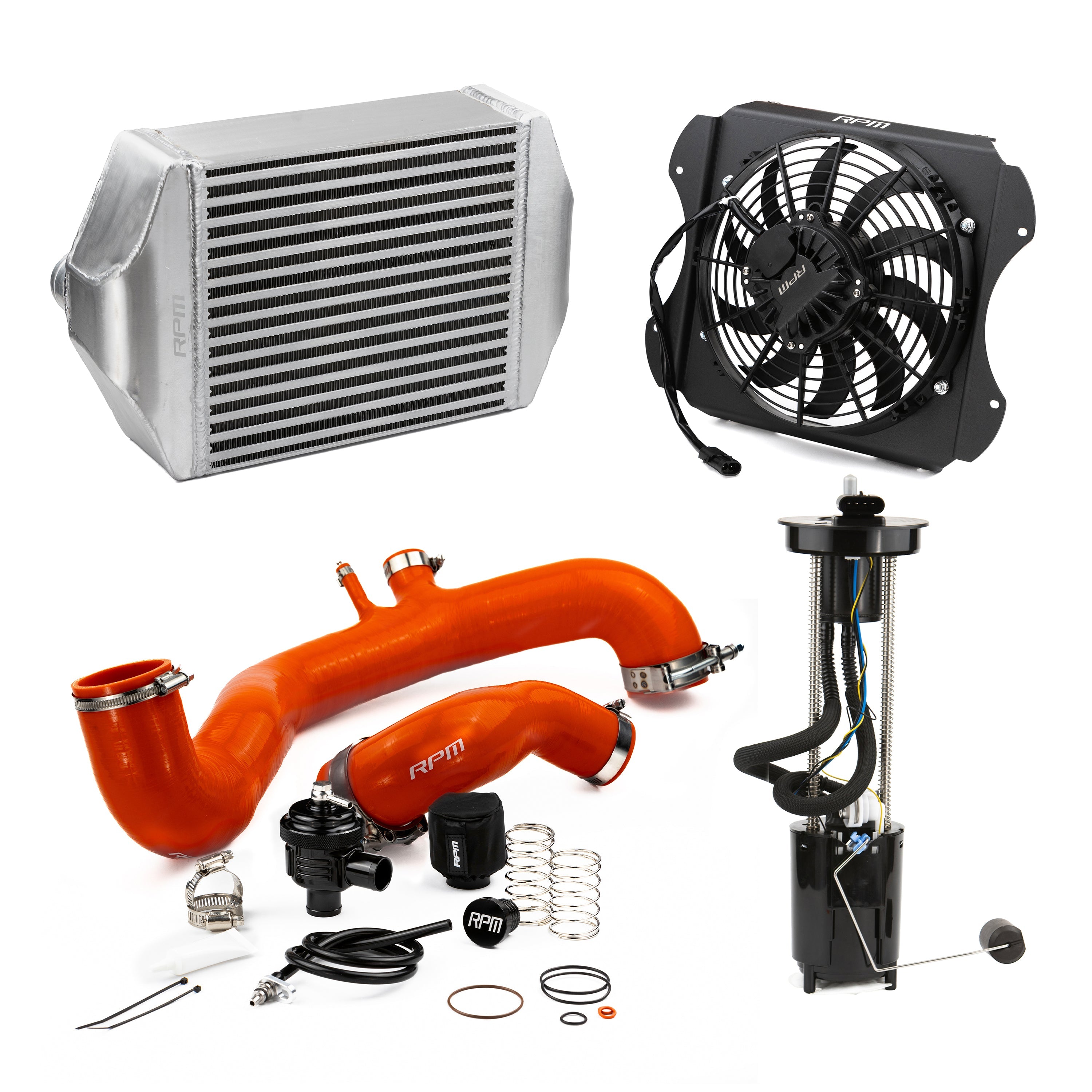 Photo of RPM SXS RPM 2020-2025 Can-Am X3 120HP to 190+HP Big Core Intercooler Upgrade Kit + Fan, Silicone, & BOV by RPM SXS - Premium for UTVs / Side by Sides