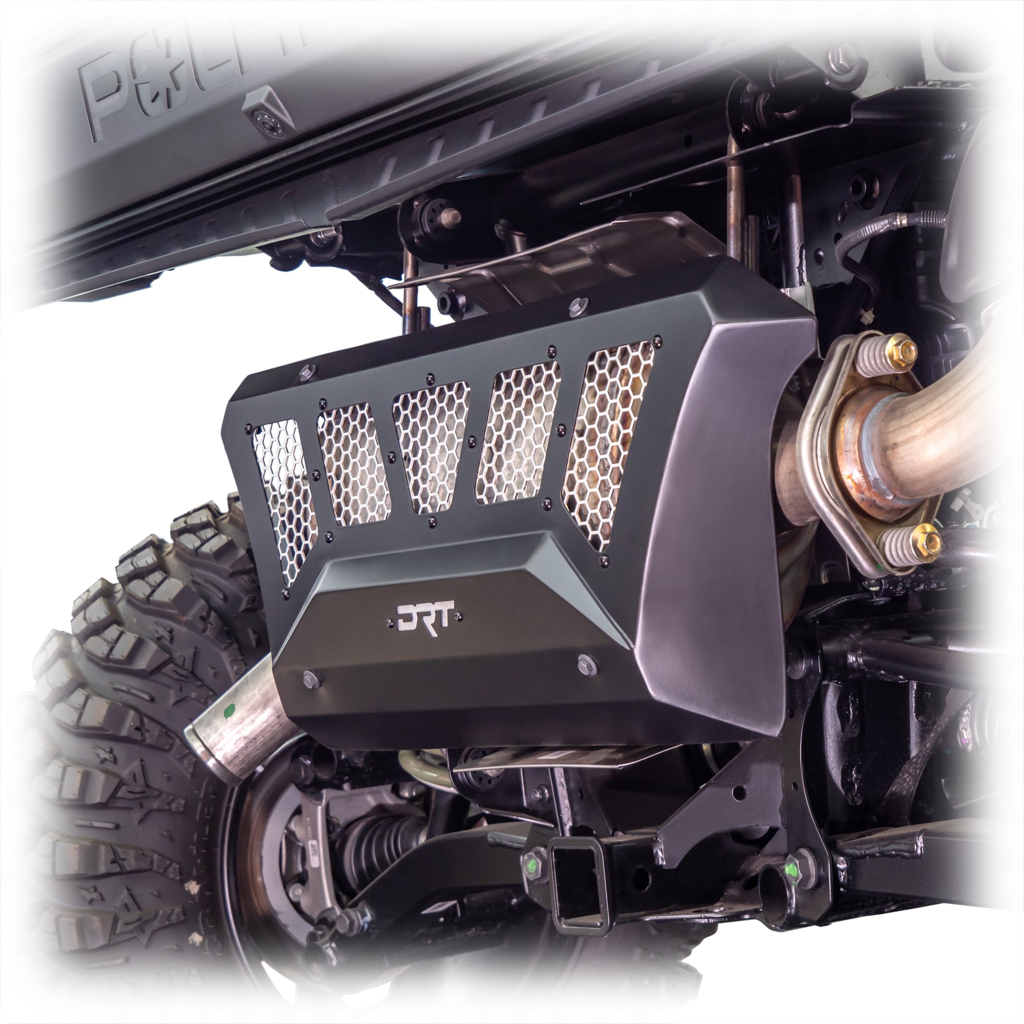 Photo of DRT Polaris 2024+ XPEDITION Exhaust Cover by DRT Motorsports - Premium for UTVs / Side by Sides