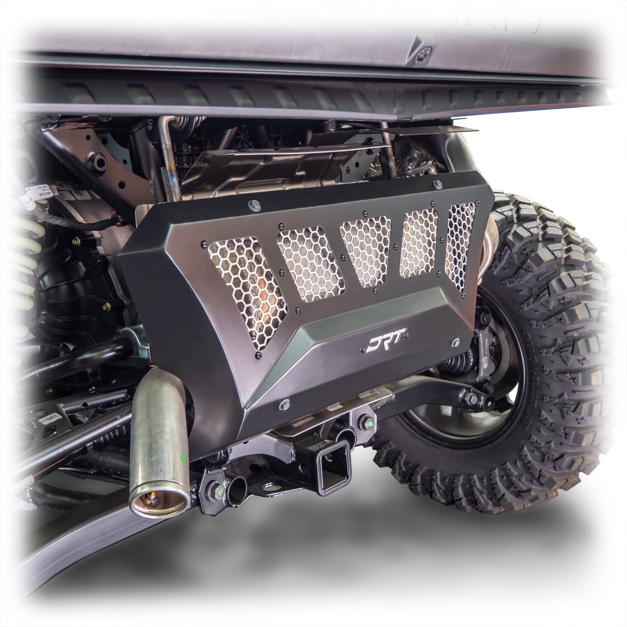 Photo of DRT Polaris 2024+ XPEDITION Exhaust Cover by DRT Motorsports - Premium for UTVs / Side by Sides
