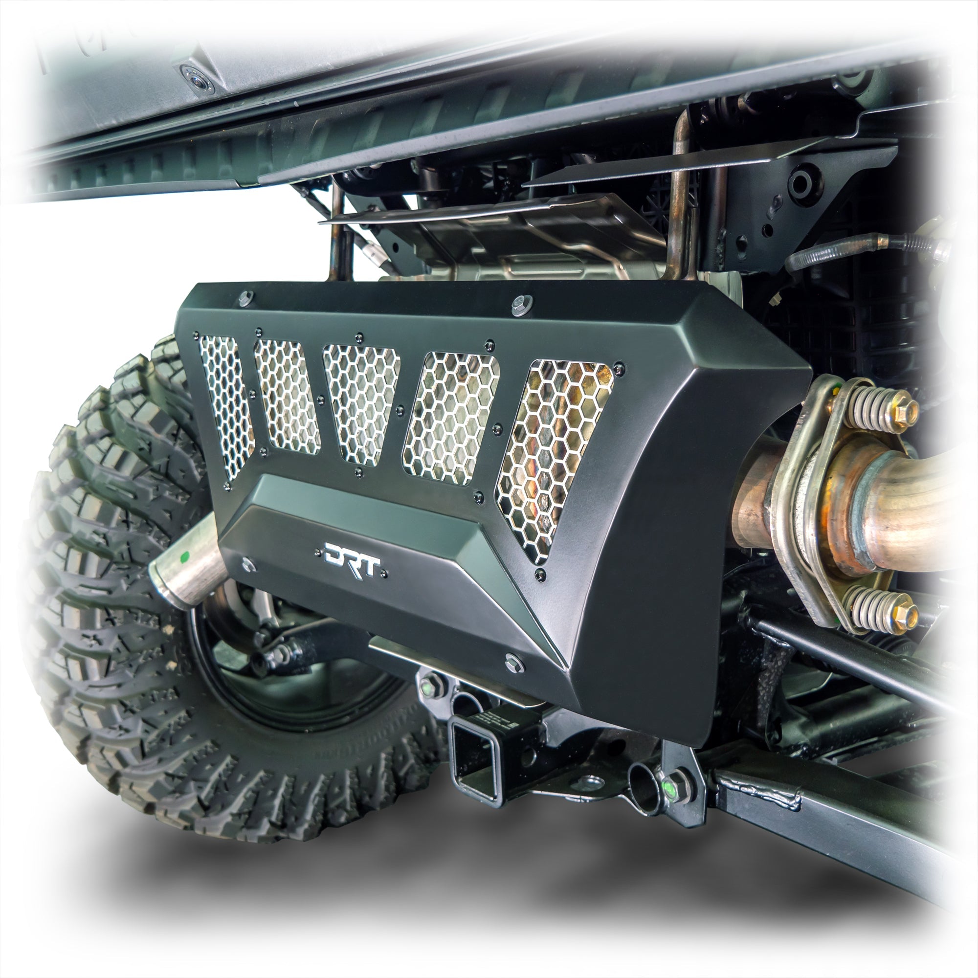 Photo of DRT Polaris 2024+ XPEDITION Exhaust Cover by DRT Motorsports - Premium for UTVs / Side by Sides