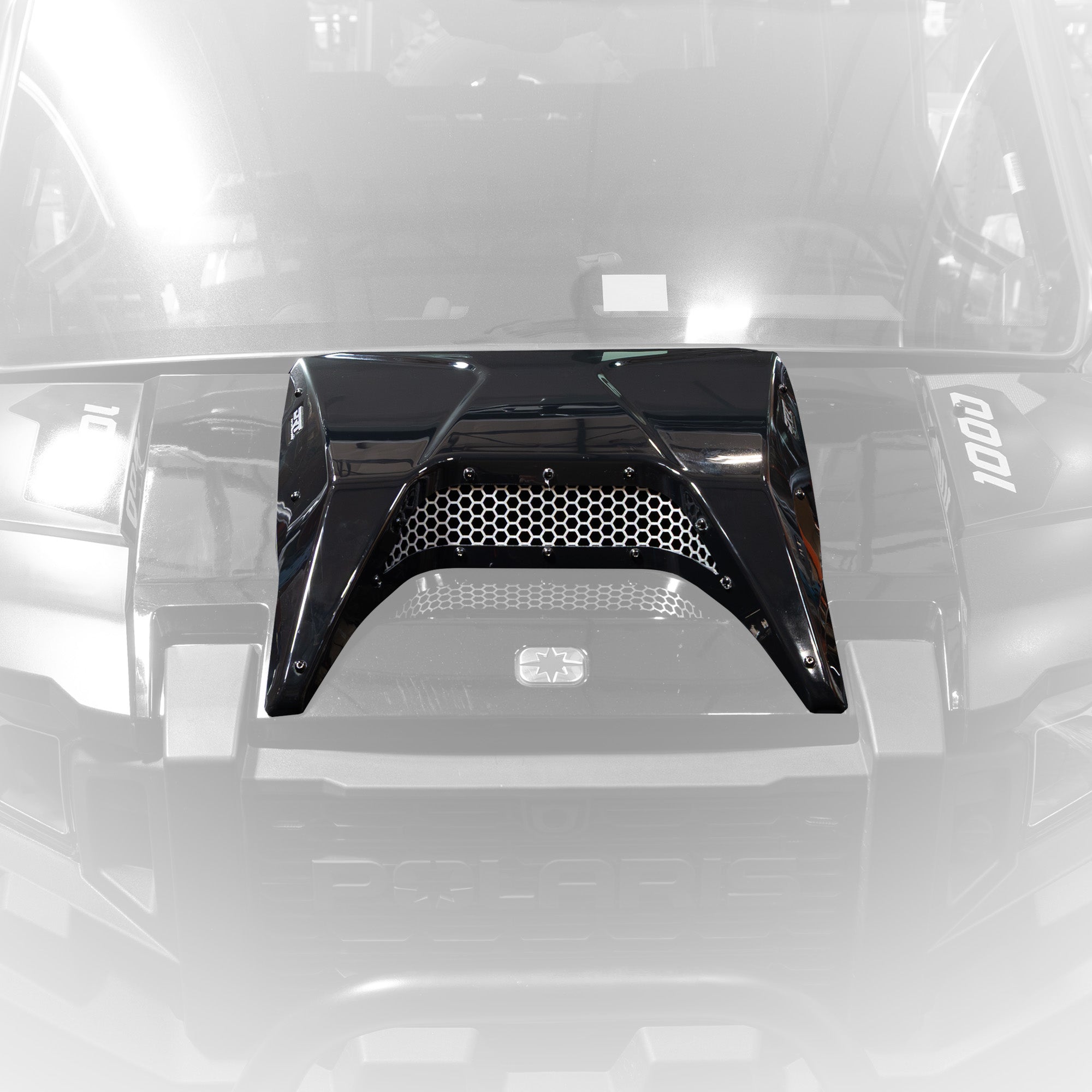 DRT Motorsports Vented Hood Scoop for Polaris 2024+ XPEDITION - Improved Styling + Durable Fitment (2024+)