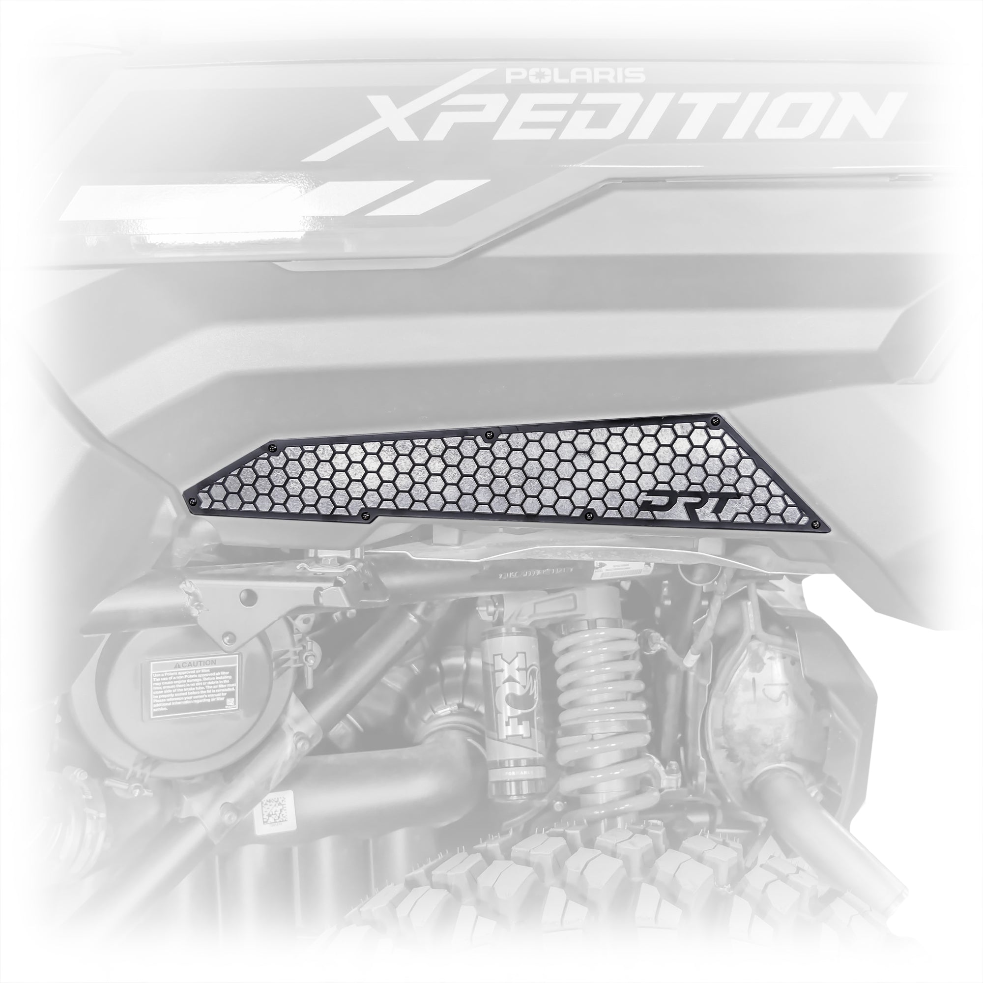 Photo of Polaris Xpedition Rear Fender Mesh Set by DRT Motorsports - Premium Body for UTVs / Side by Sides