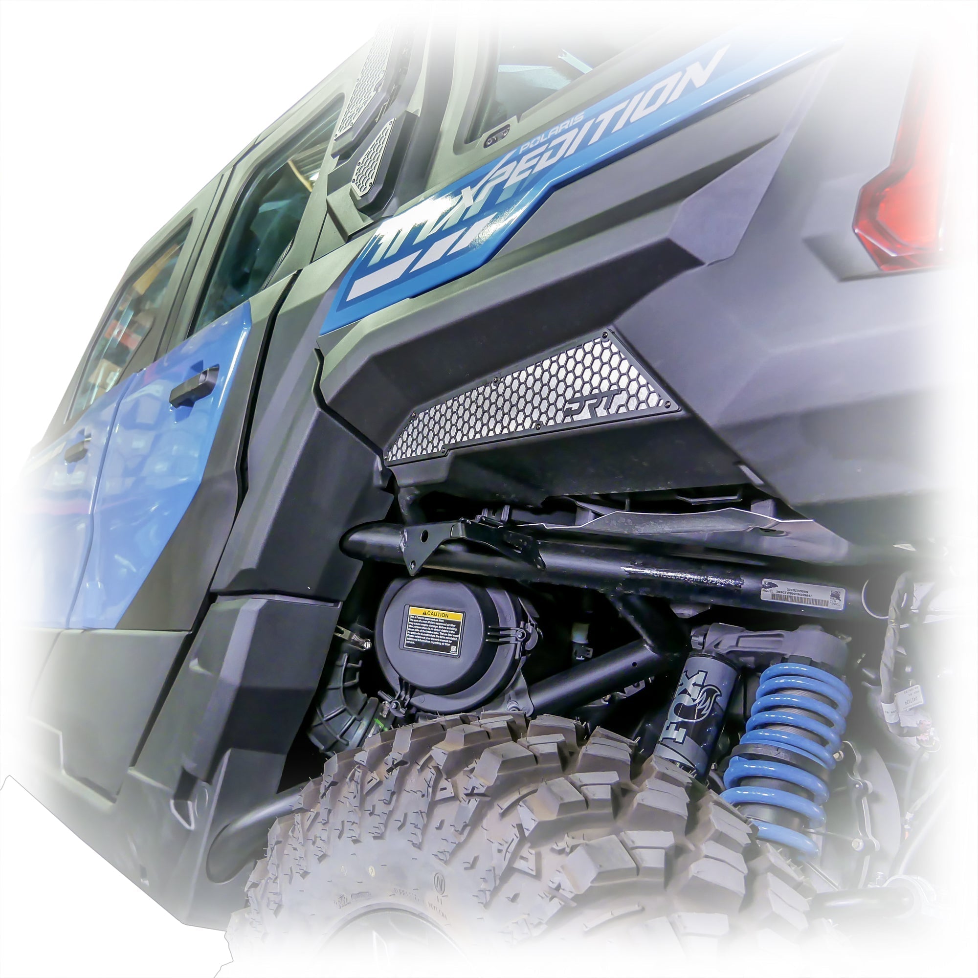 Photo of Polaris Xpedition Rear Fender Mesh Set by DRT Motorsports - Premium Body for UTVs / Side by Sides