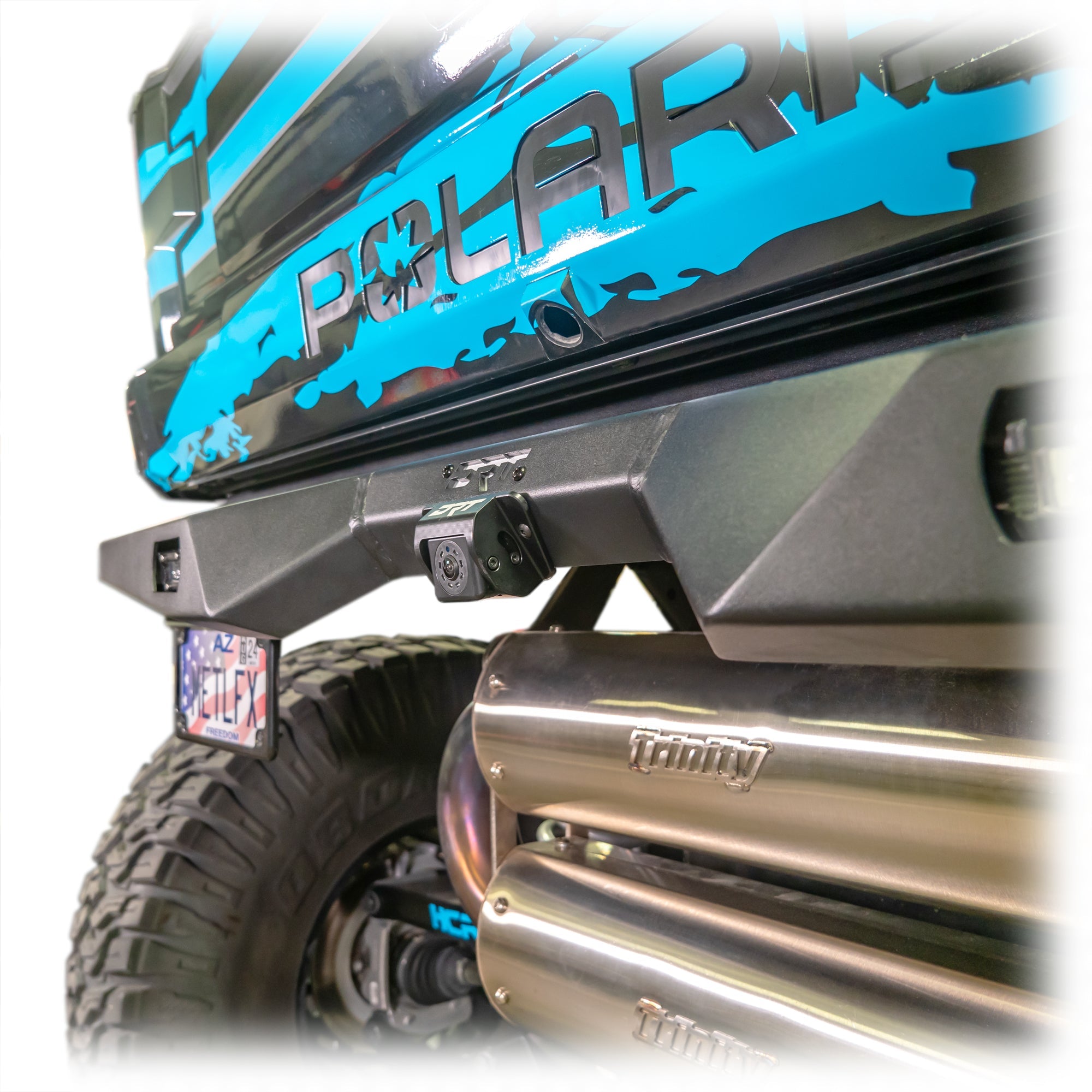 Photo of DRT Polaris 2024+ XPEDITION Adjustable Rear Camera Relocation Kit by DRT Motorsports - Premium for UTVs / Side by Sides