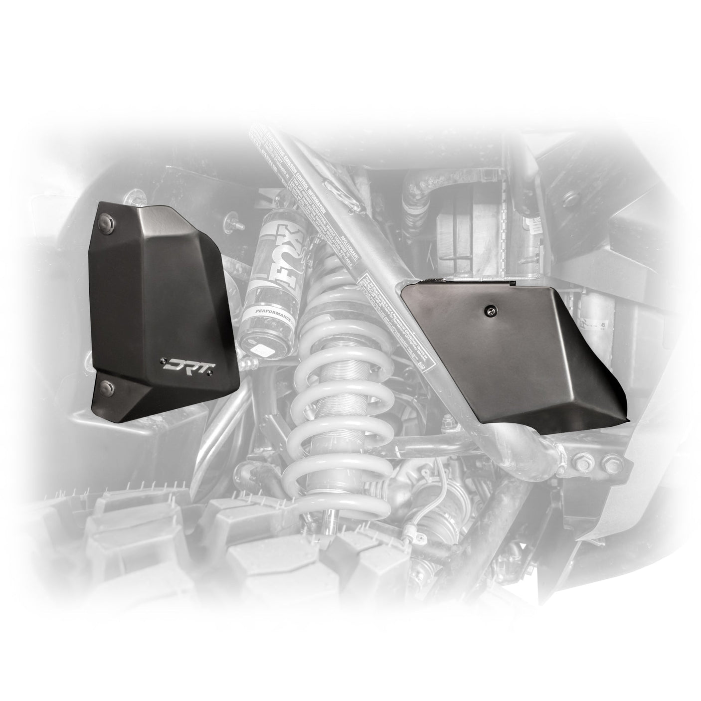 Front A/C Line Protection (2 PC) Kit for Polaris 2024+ Xpedition by DRT Motorsports - product image 5