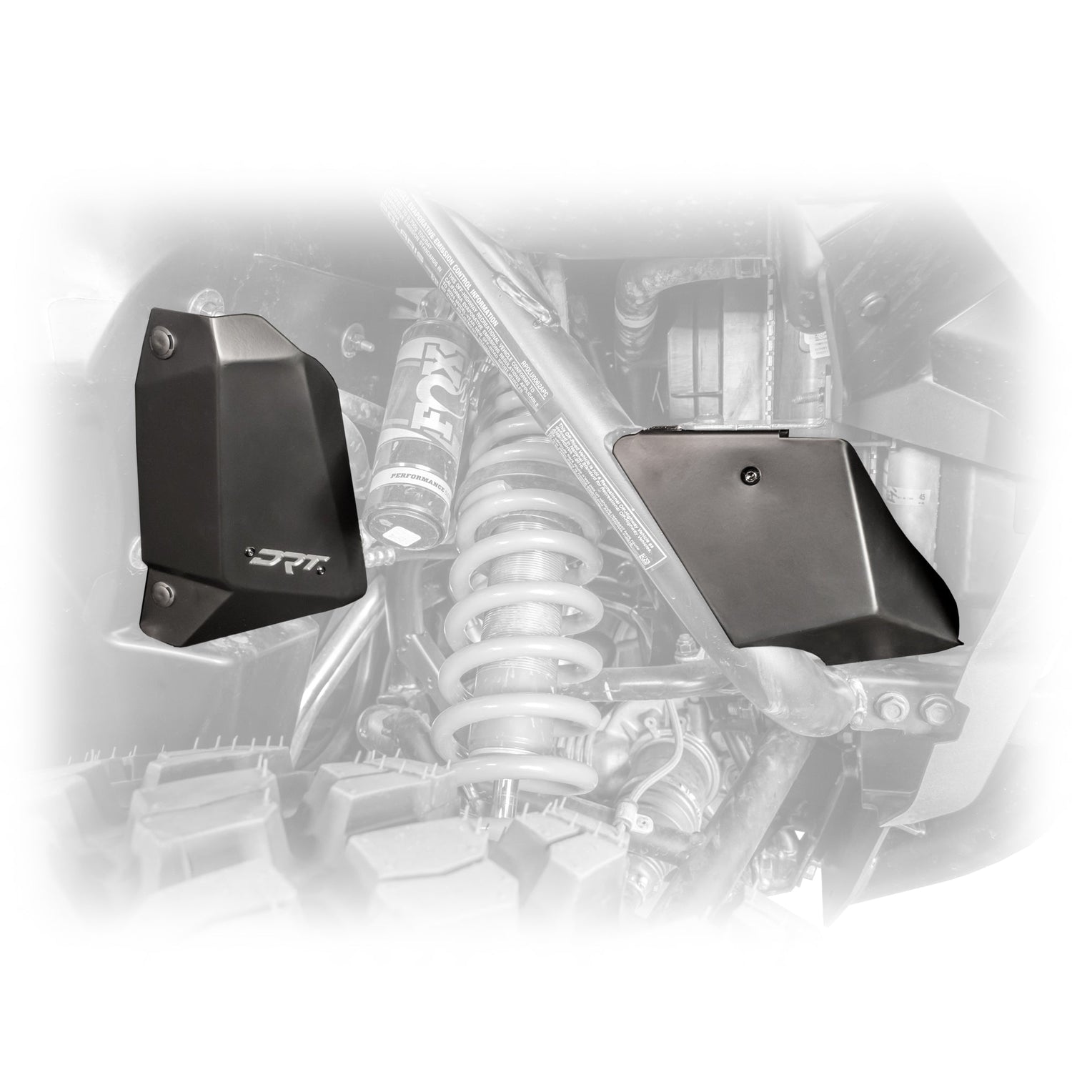 Front A/C Line Protection (2 PC) Kit for Polaris 2024+ Xpedition by DRT Motorsports - product image 5