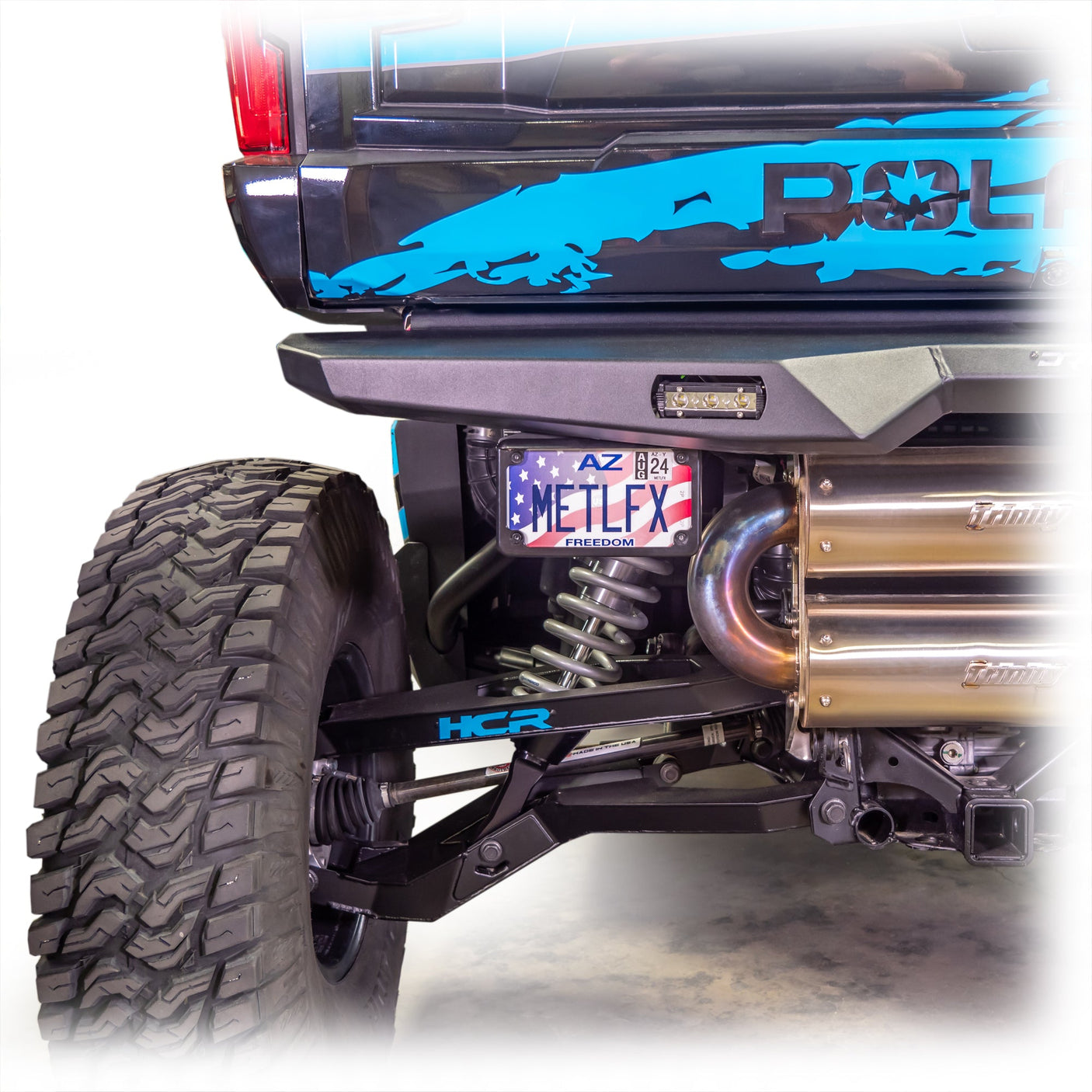 Rear Bumper License Plate Bracket for Polaris 2024+ Xpedition by DRT Motorsports - product image 11