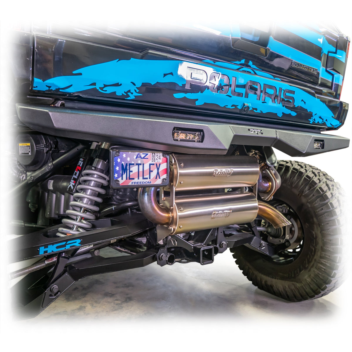 Rear Bumper License Plate Bracket for Polaris 2024+ Xpedition by DRT Motorsports - product image 12