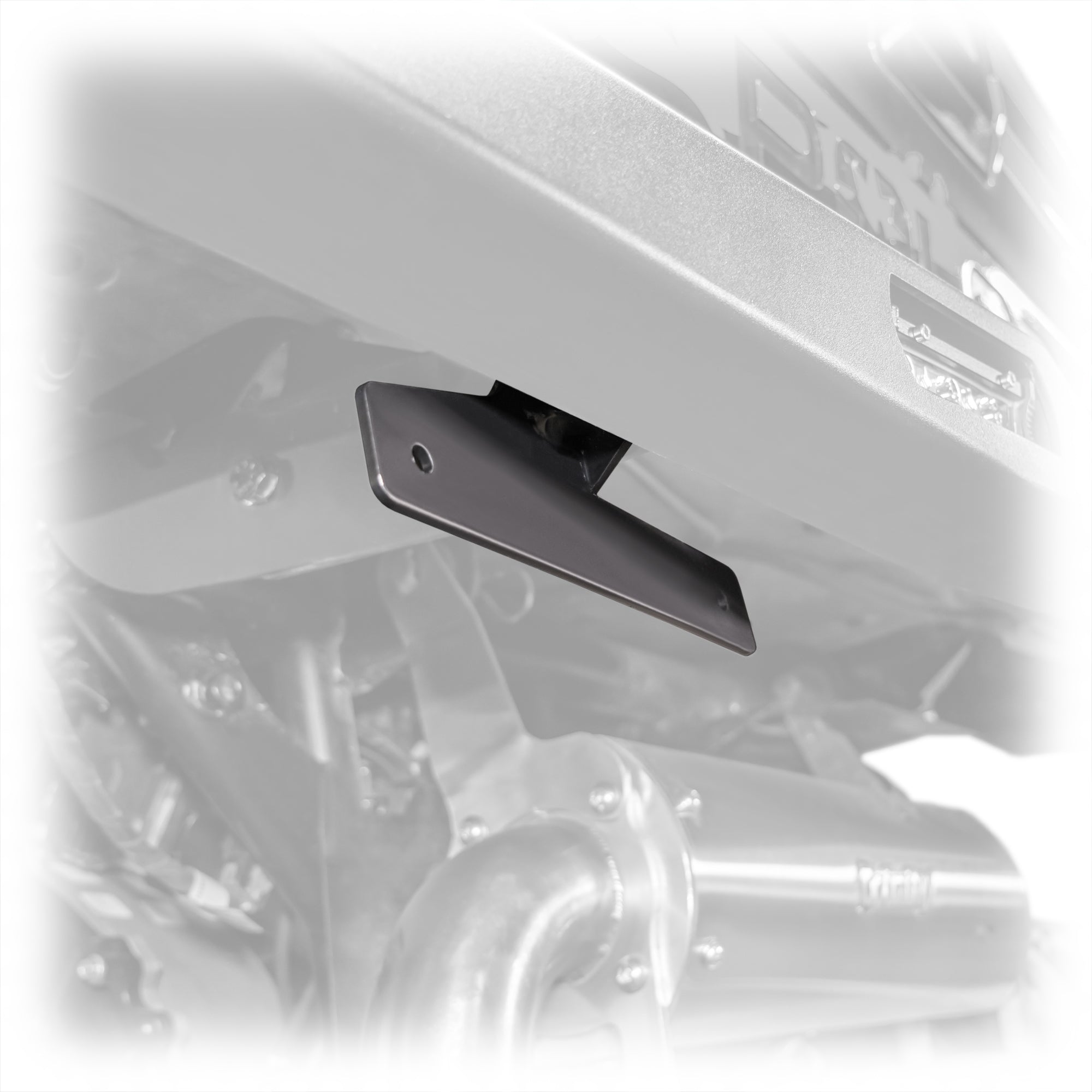 Photo of DRT Polaris 2024+ Xpedition Rear Bumper License Plate Bracket by DRT Motorsports - Premium for UTVs / Side by Sides