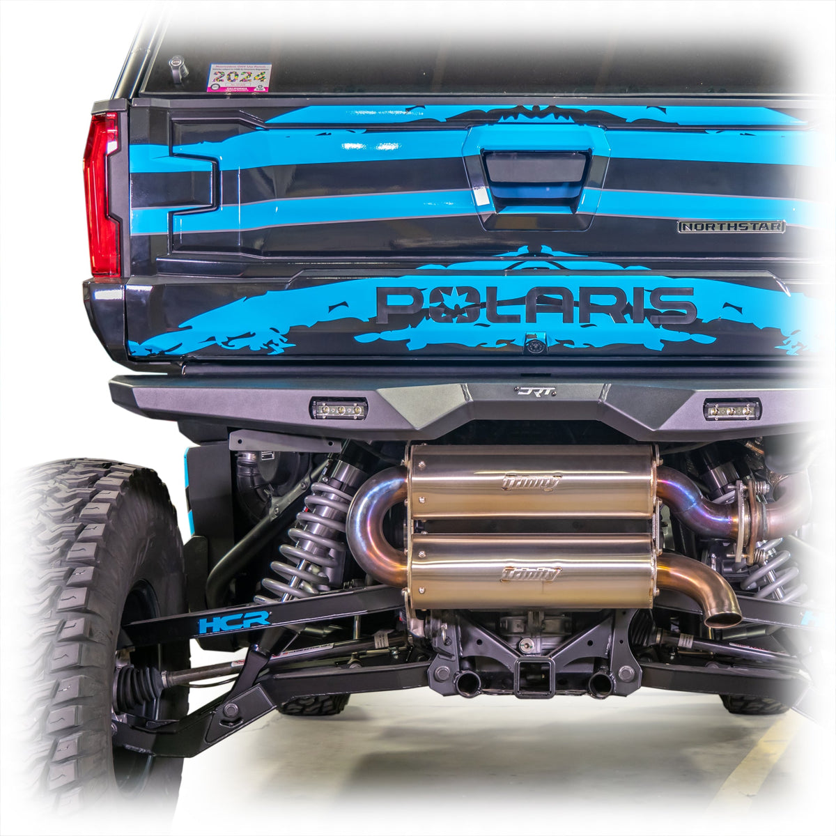 Rear Bumper License Plate Bracket for Polaris 2024+ Xpedition by DRT Motorsports - product image 8