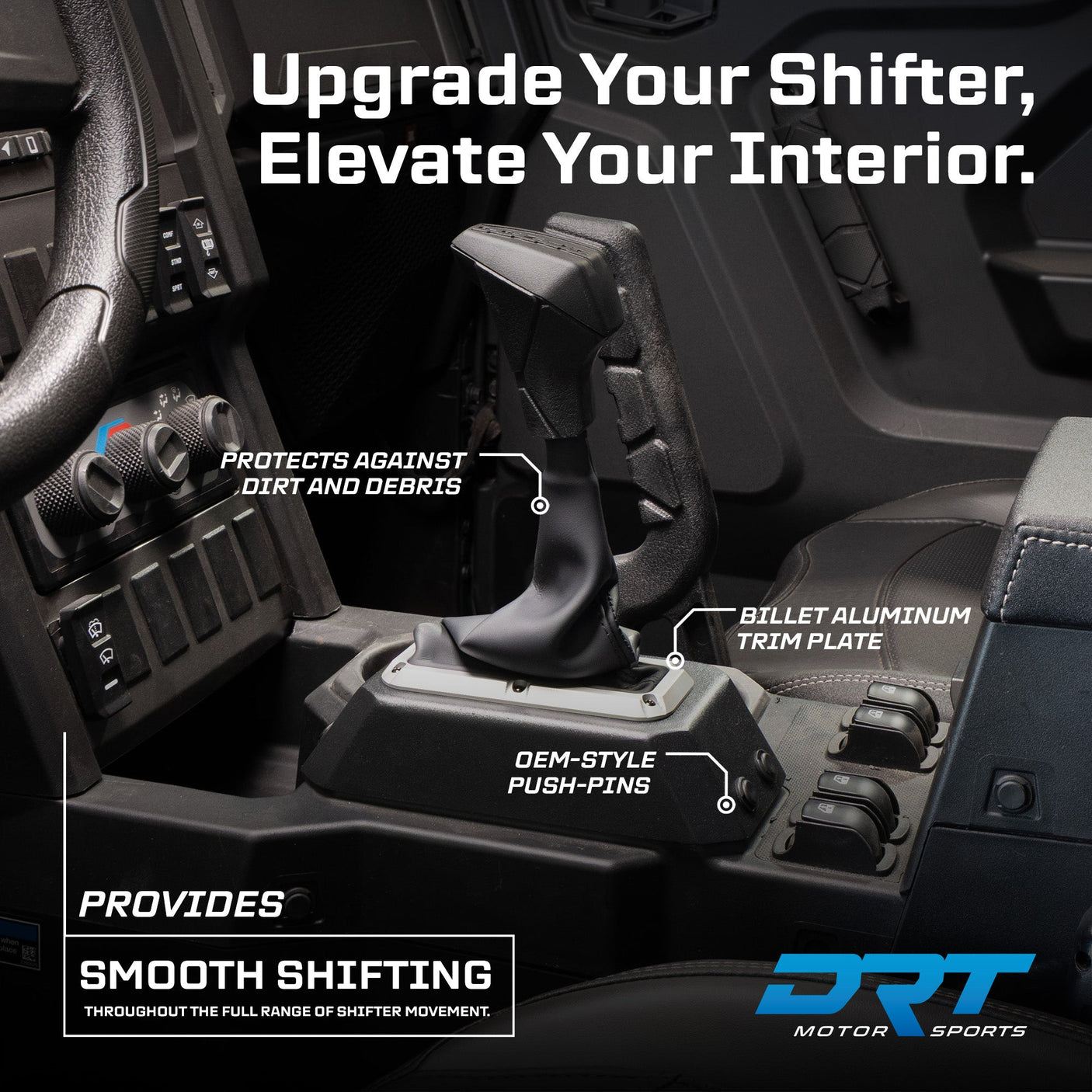 Shifter Boot / Bezel Kit for 2024+ XPEDITION ADV/XP