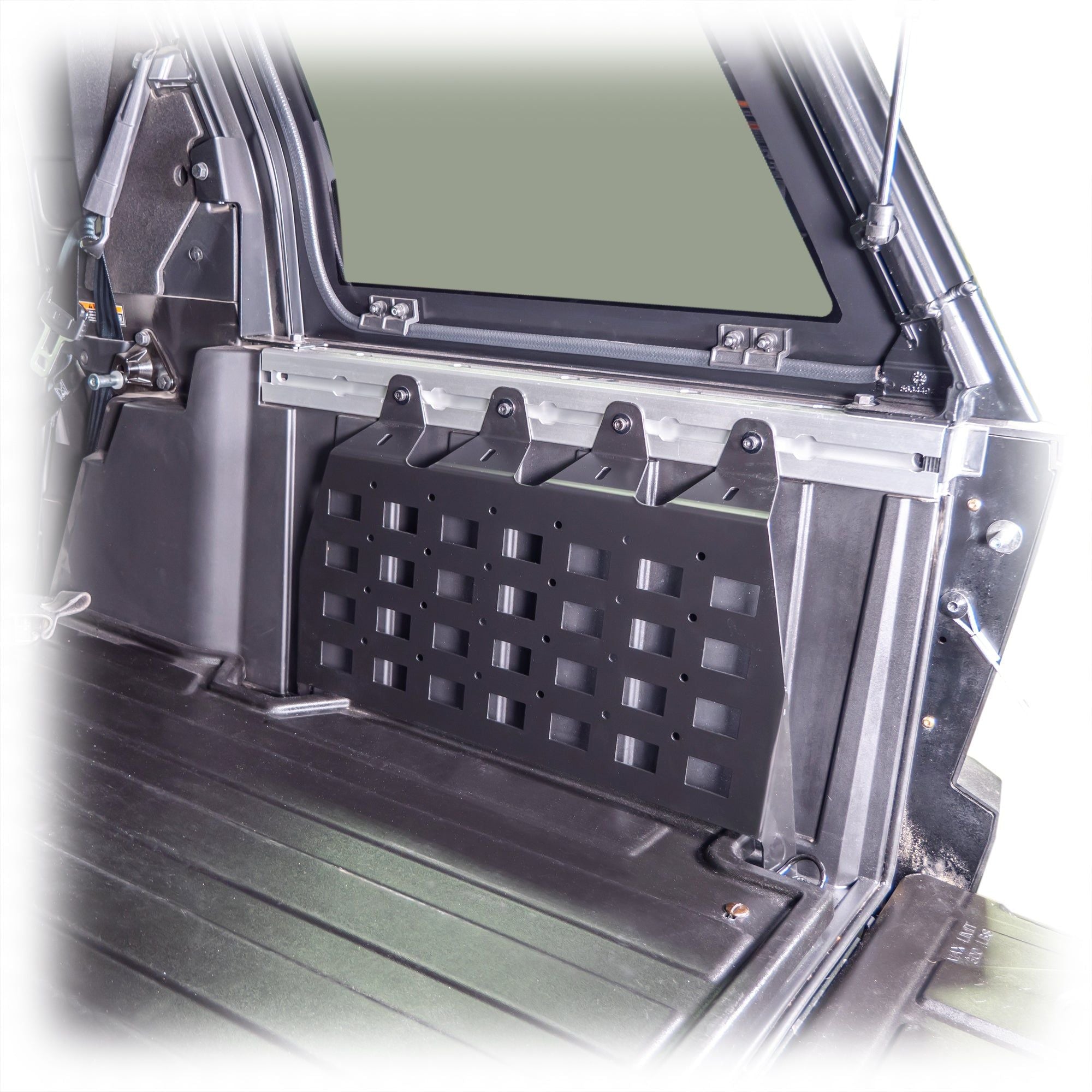 Photo of Polaris Xpedition Bedside Cargo Molle Panel by DRT Motorsports - Premium Body for UTVs / Side by Sides