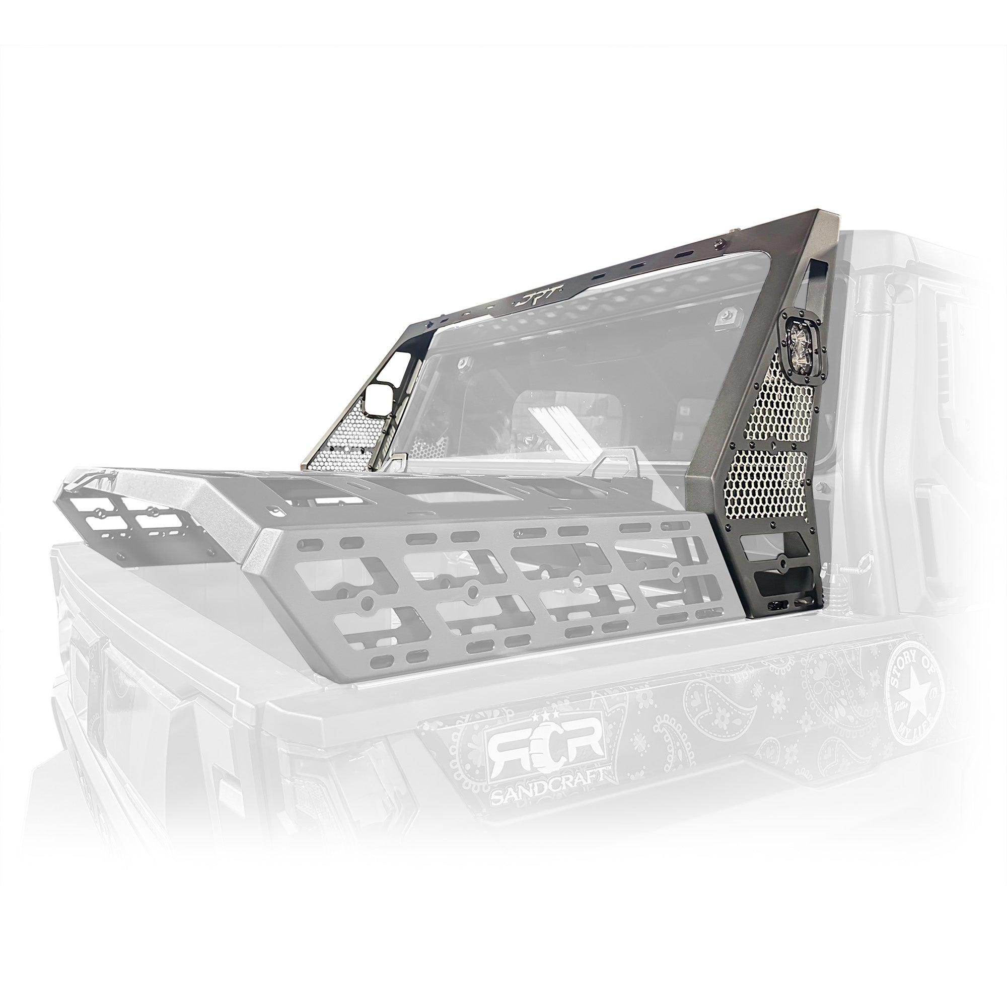 2024+ Polaris Xpedition Chase Rack & Tire Carrier System by DRT Motorsports